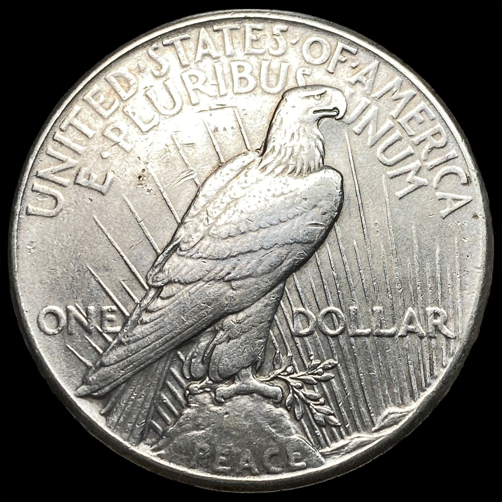 1928 Silver Peace Dollar NEARLY UNCIRCULATED - 2