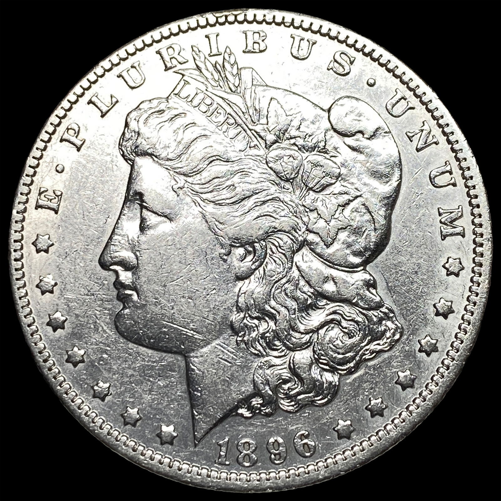1896-O Silver Morgan Dollar CLOSELY UNCIRCULATED (1 of 2)