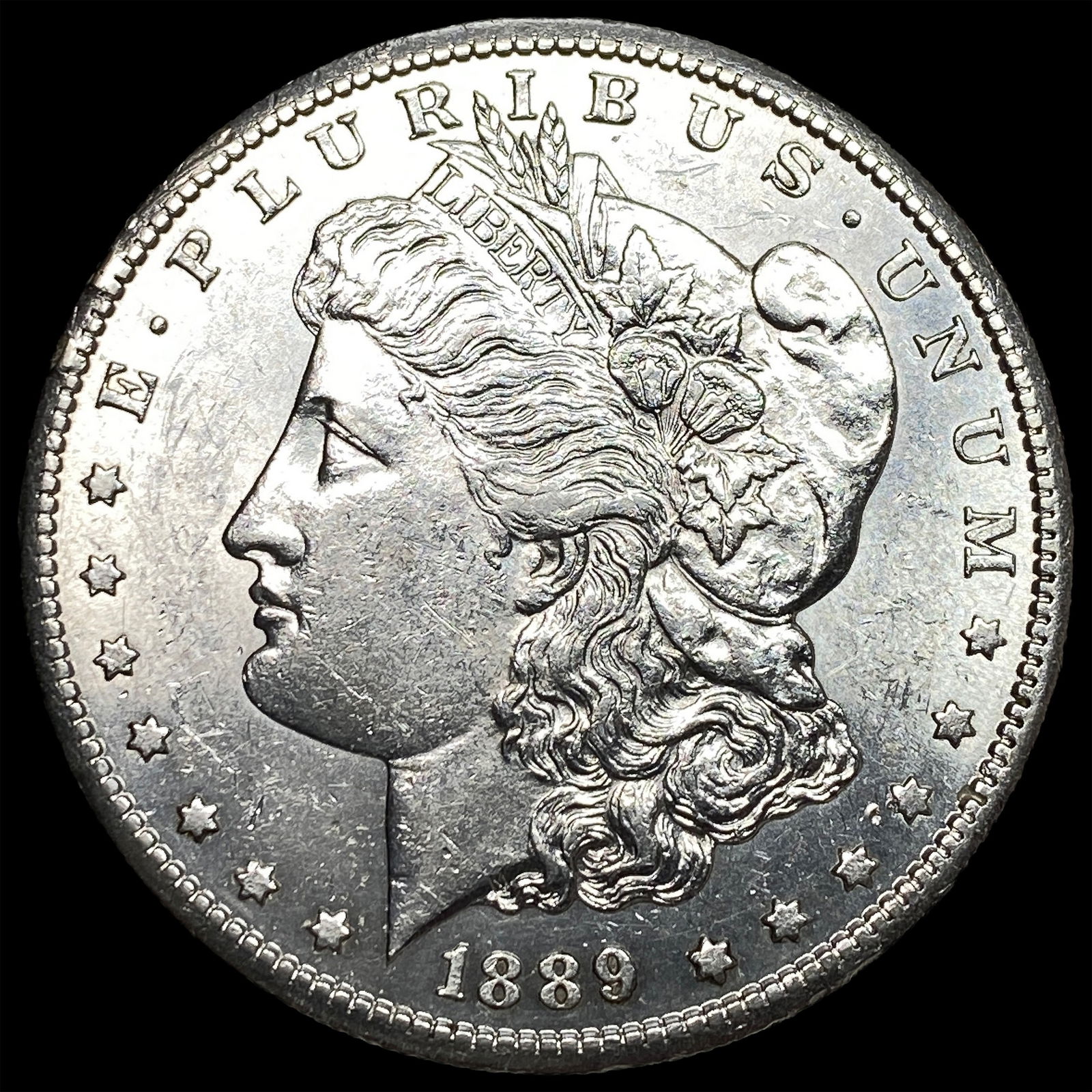 1889 Morgan Silver Dollar CHOICE BU (1 of 2)