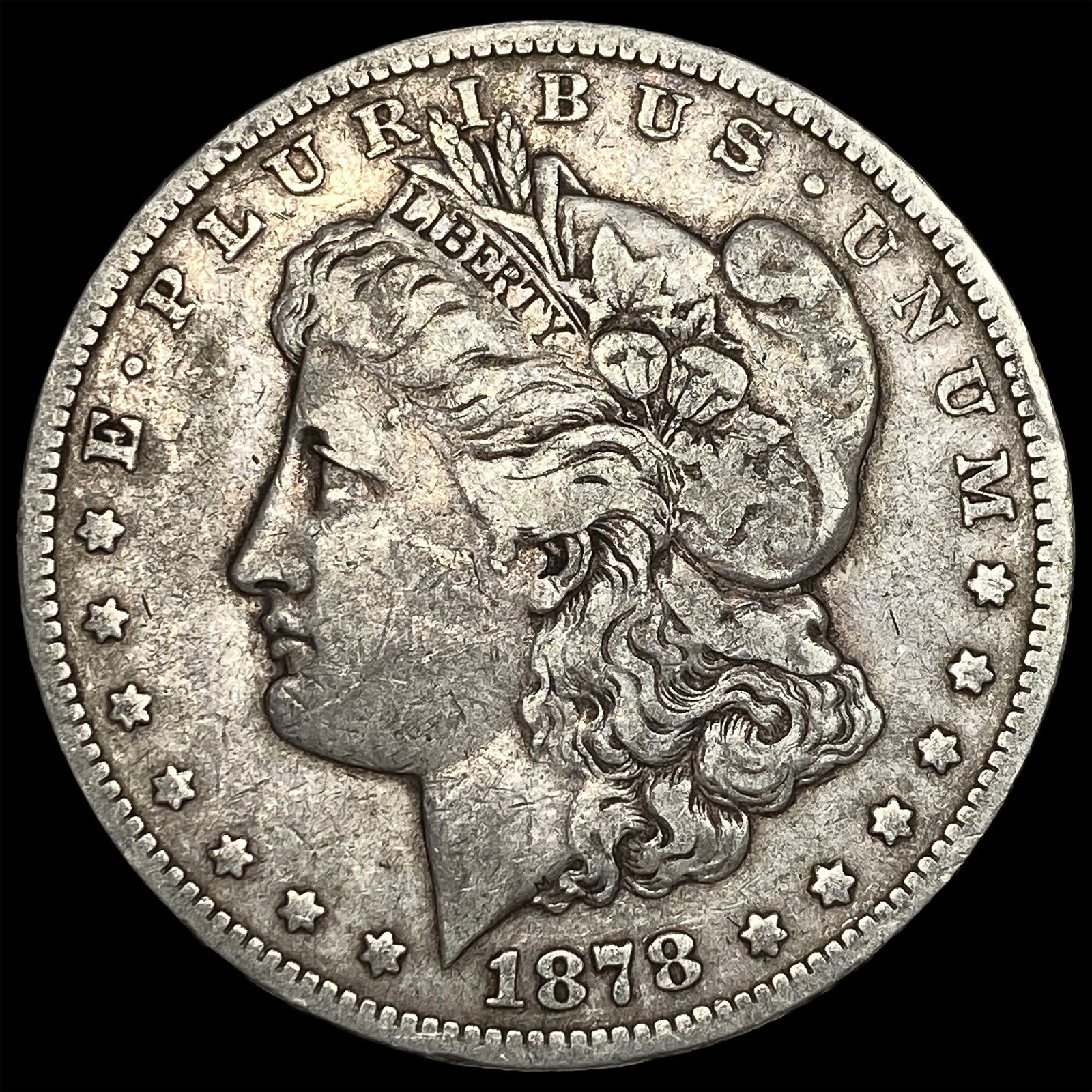 1878-CC Silver Morgan Dollar LIGHTLY CIRCULATED (1 of 2)