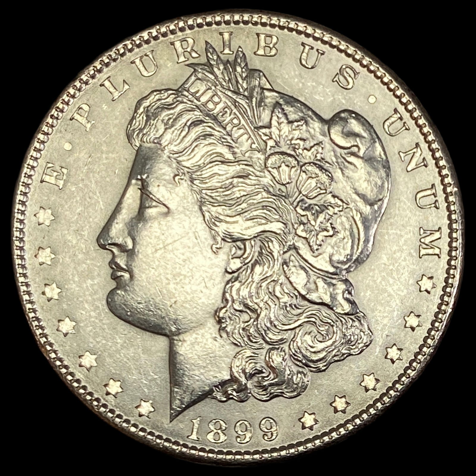 1899 Silver Morgan Dollar CHOICE BU: 1899 Silver Morgan Dollar CHOICE BU