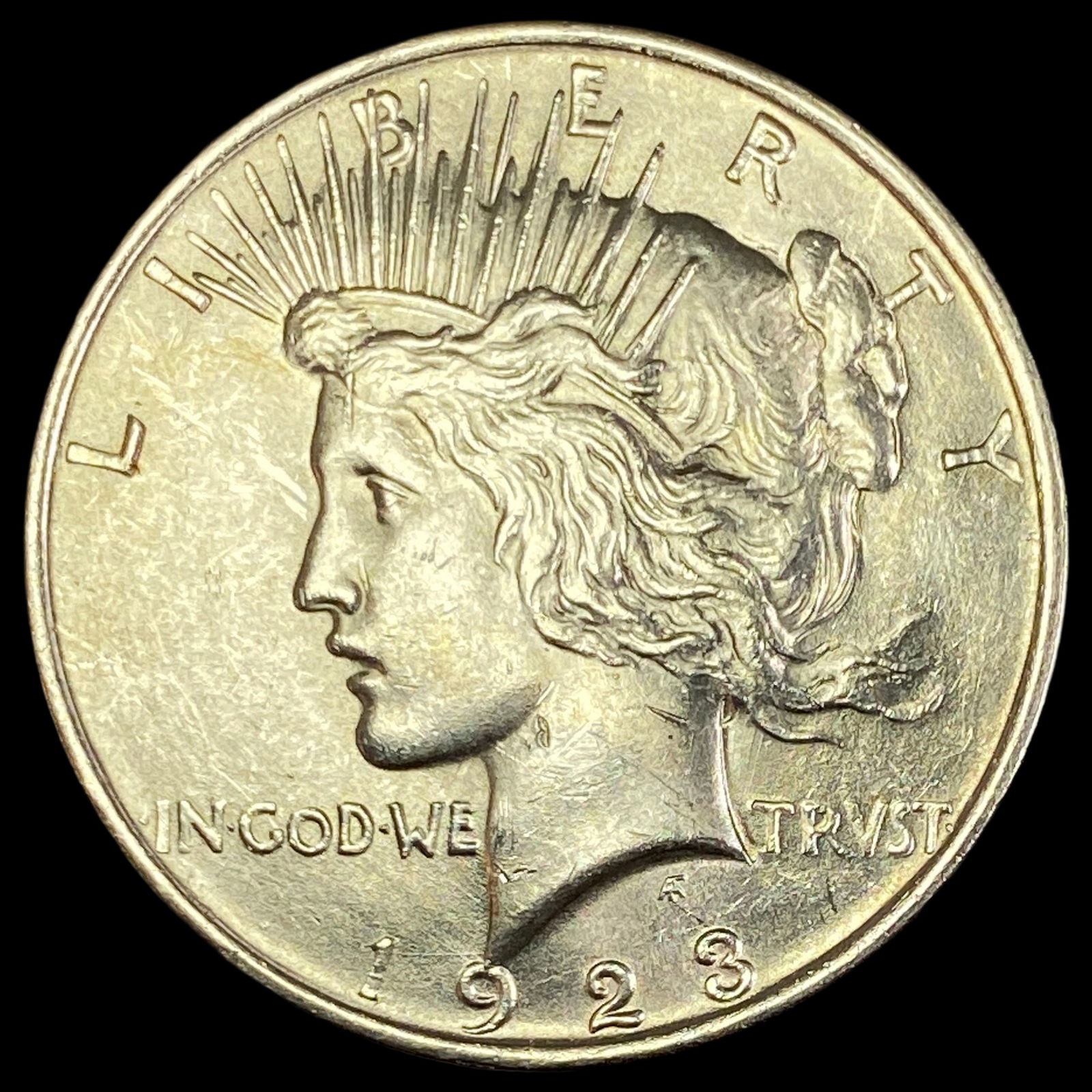 1923 Peace Silver Dollar CHOICE BU: 1923 Peace Silver Dollar CHOICE BU