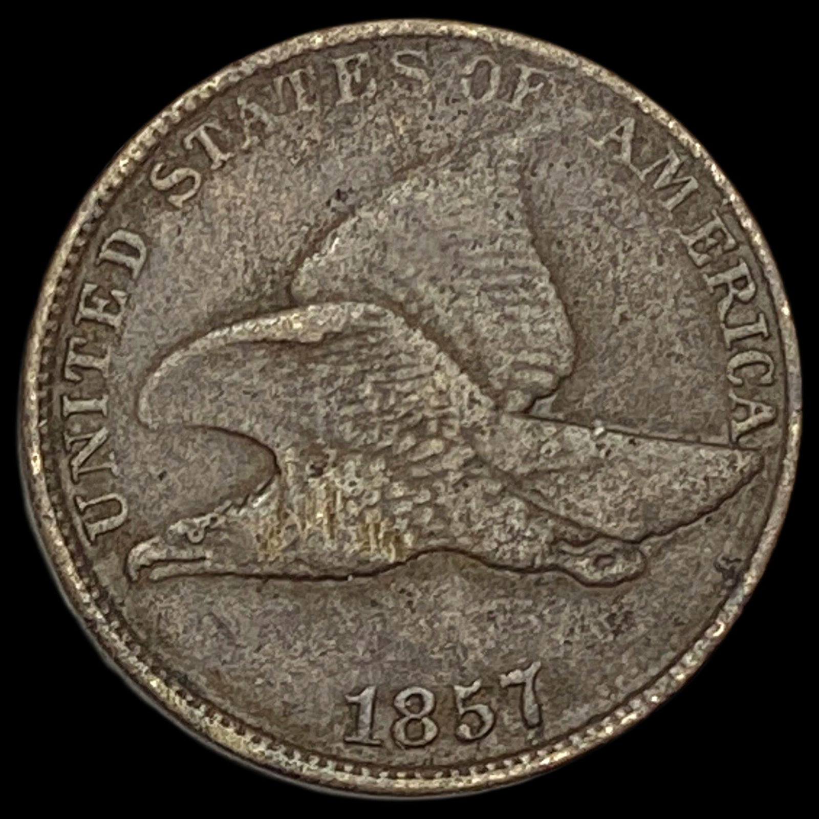 1857 Flying Eagle Cent LIGHTLY CIRCULATED: 1857 Flying Eagle Cent LIGHTLY CIRCULATED