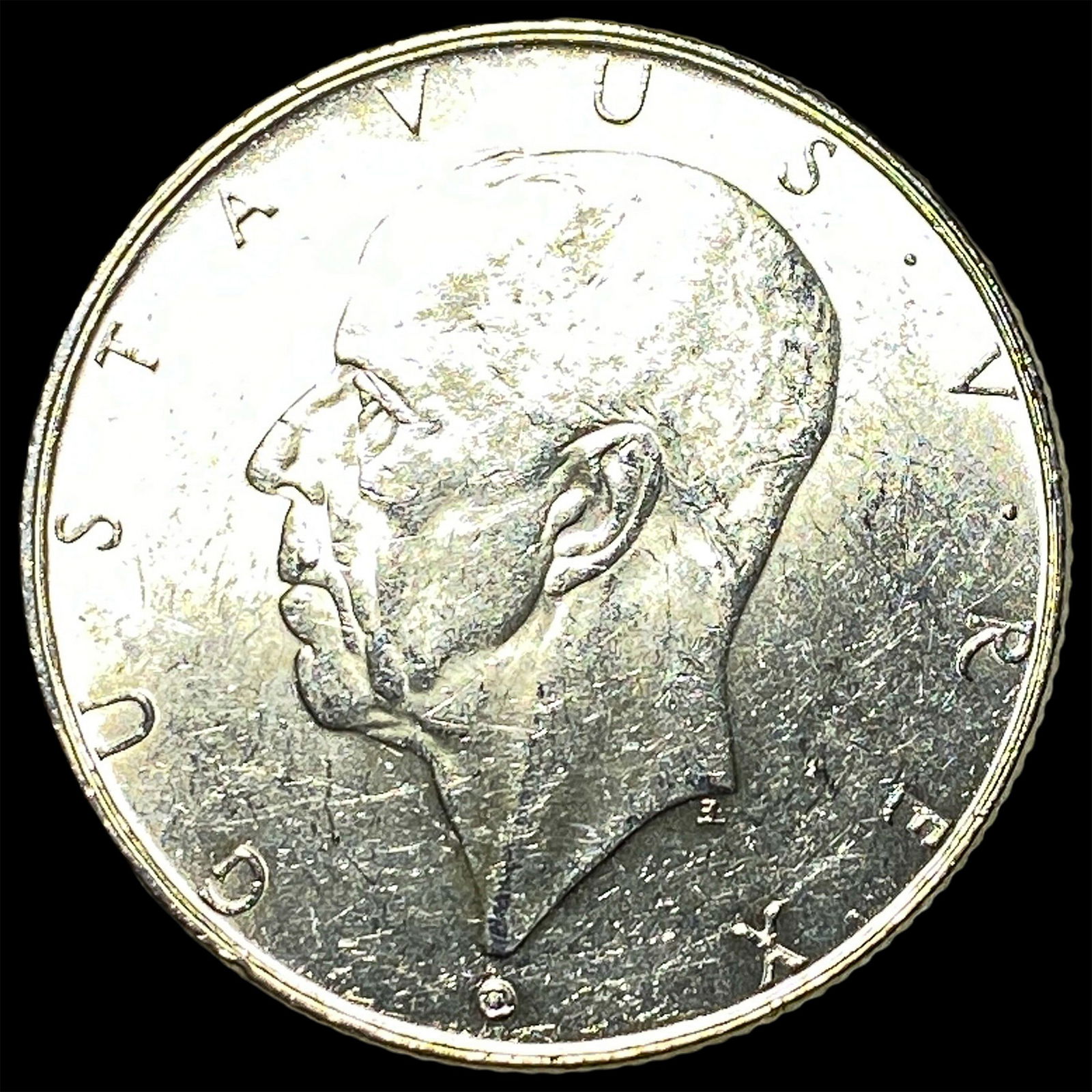 1938 Sweden Silver 2 Kroner UNCIRCULATED: 1938 Sweden Silver 2 Kroner UNCIRCULATED