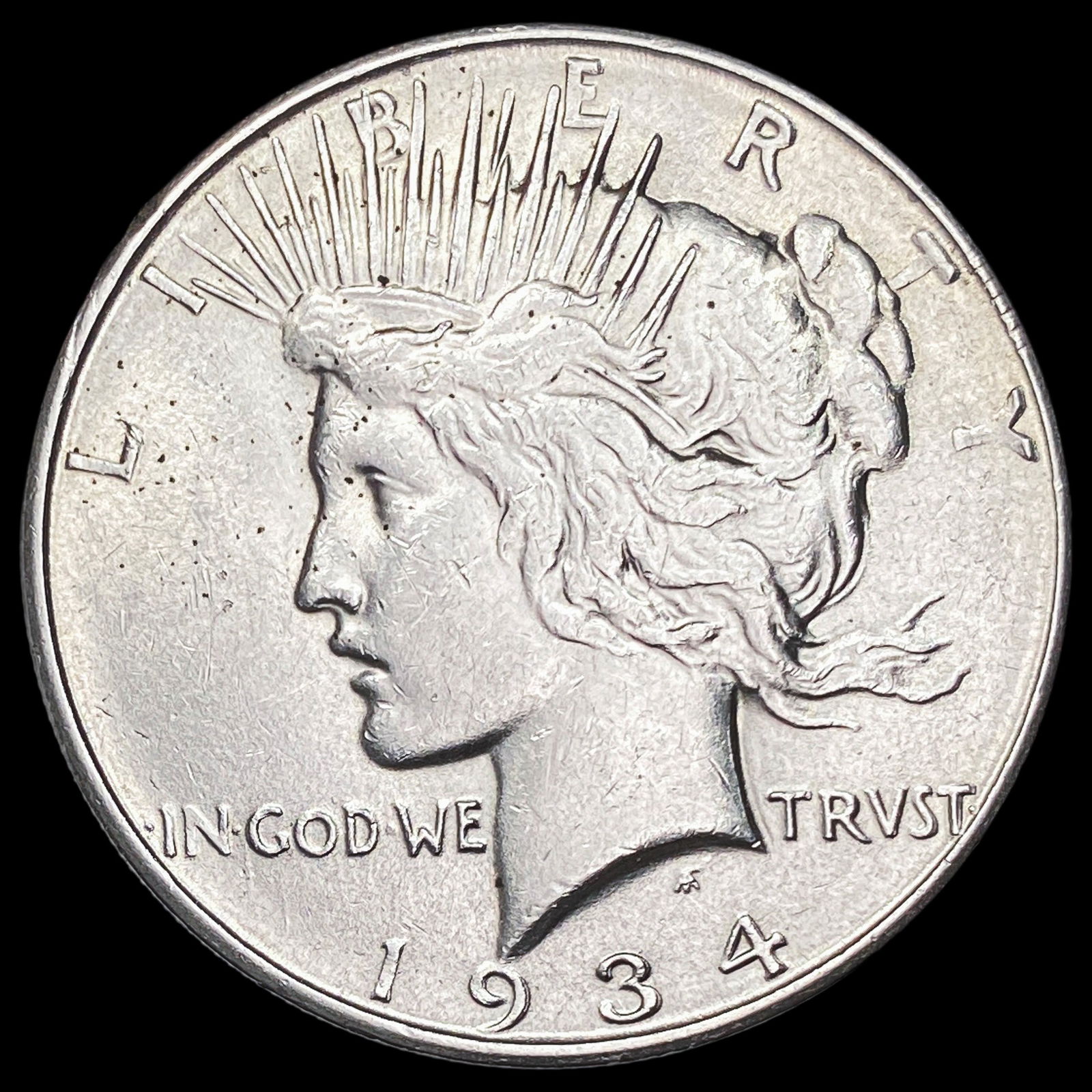 1934-D Silver Peace Dollar UNCIRCULATED (1 of 2)