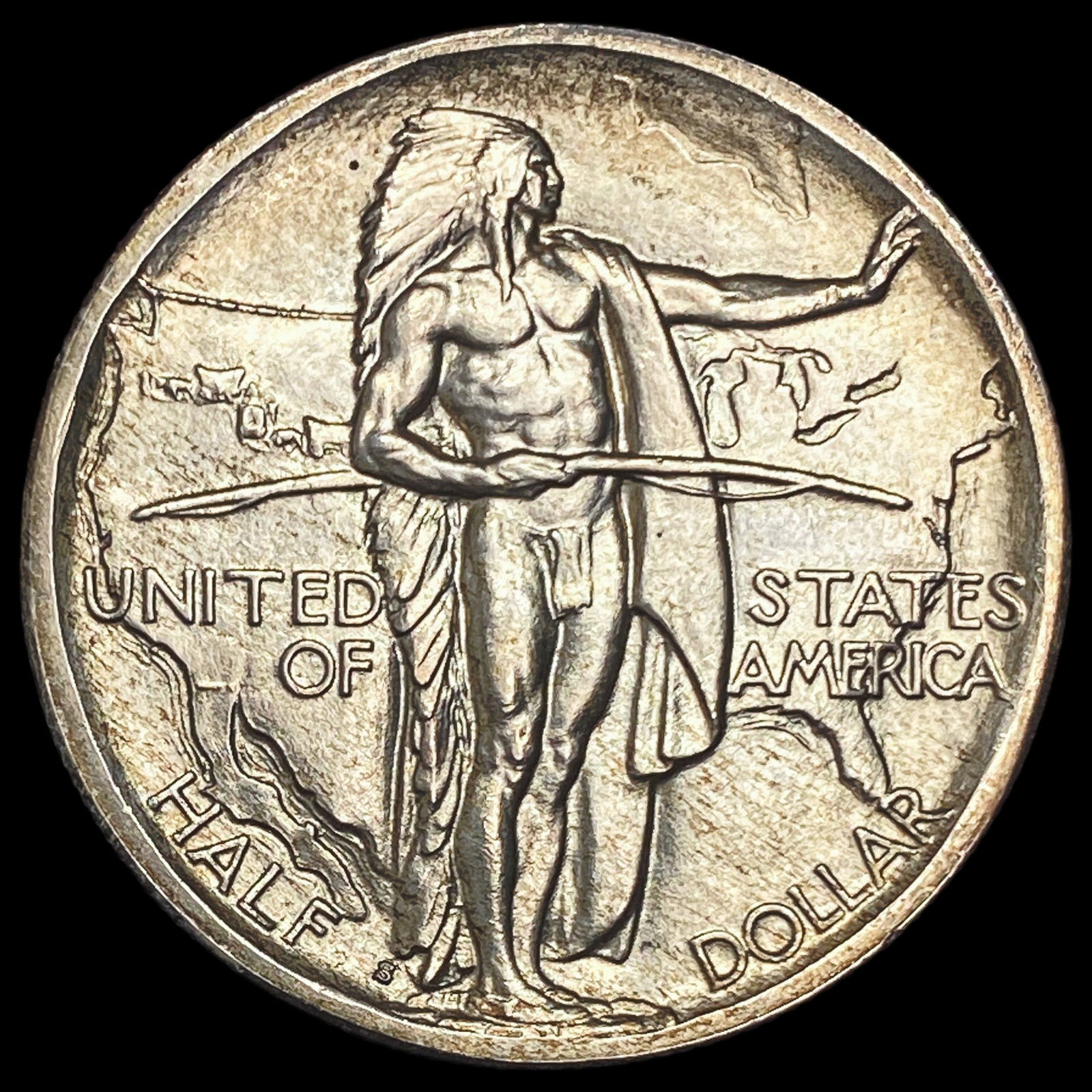 1938-S Silver Oregon Trail Half Dollar GEM BU (1 of 2)