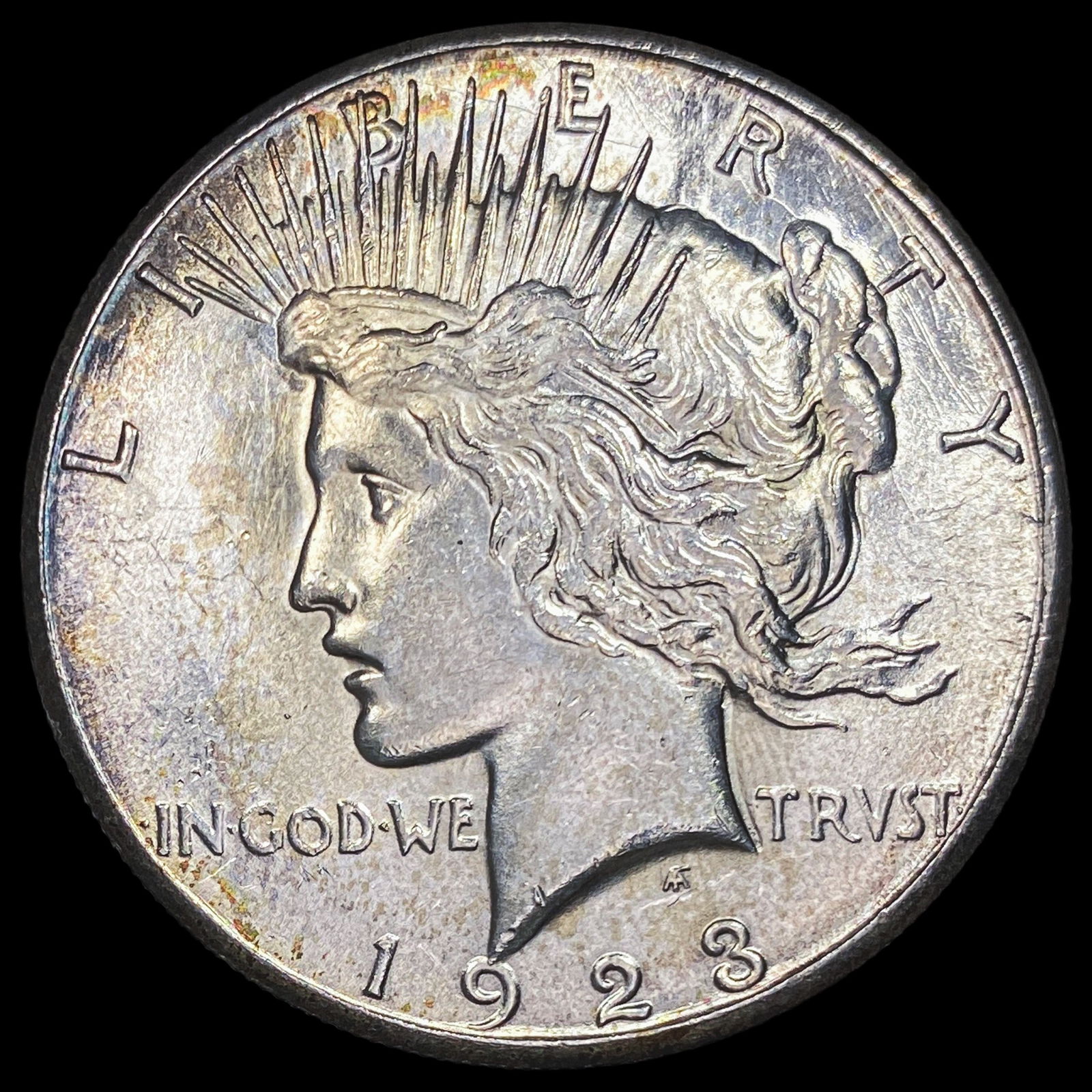 1923-S Silver Peace Dollar CLOSELY UNCIRCULATED: 1923-S Silver Peace Dollar CLOSELY UNCIRCULATED