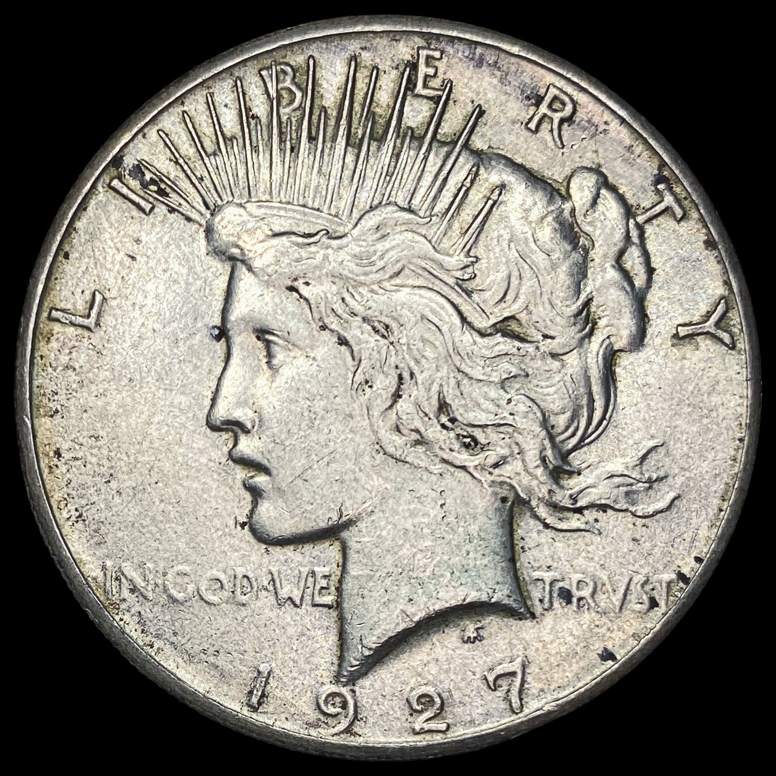 1927 Silver Peace Dollar HIGH GRADE (1 of 2)