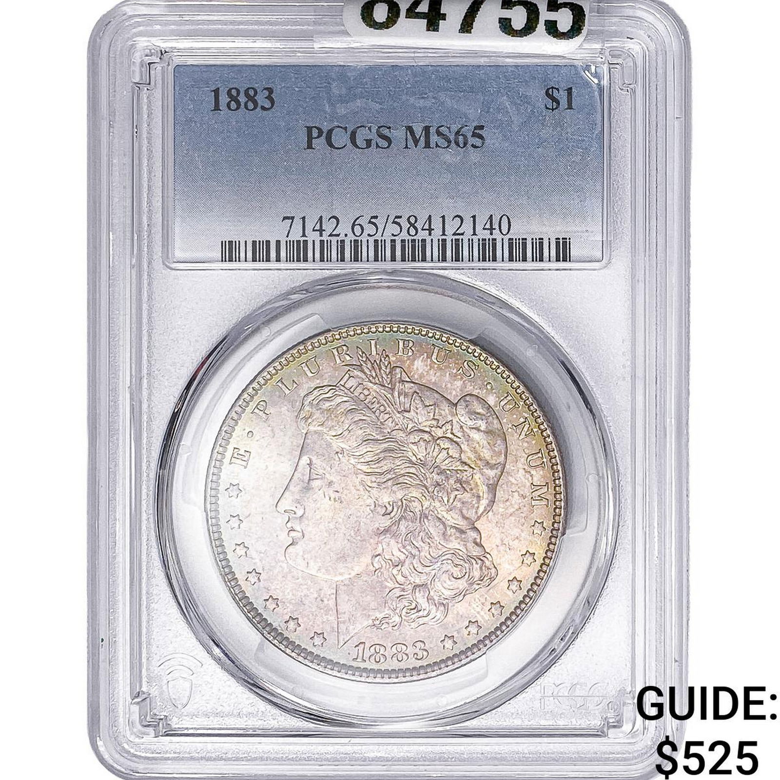 1883 Morgan Silver Dollar PCGS MS65 (1 of 2)