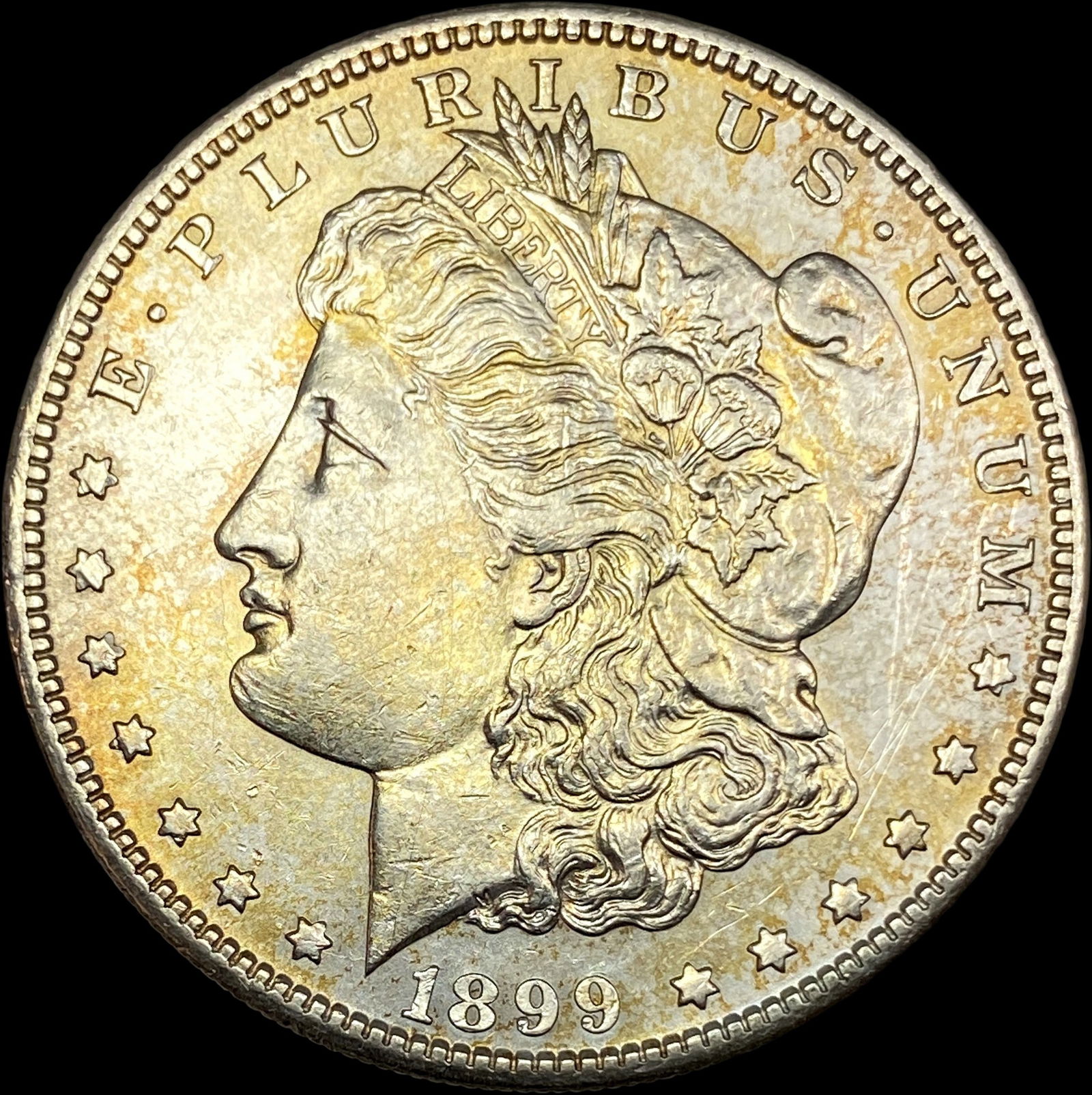 1899-S Silver Morgan Dollar CLOSELY UNCIRCULATED (1 of 2)