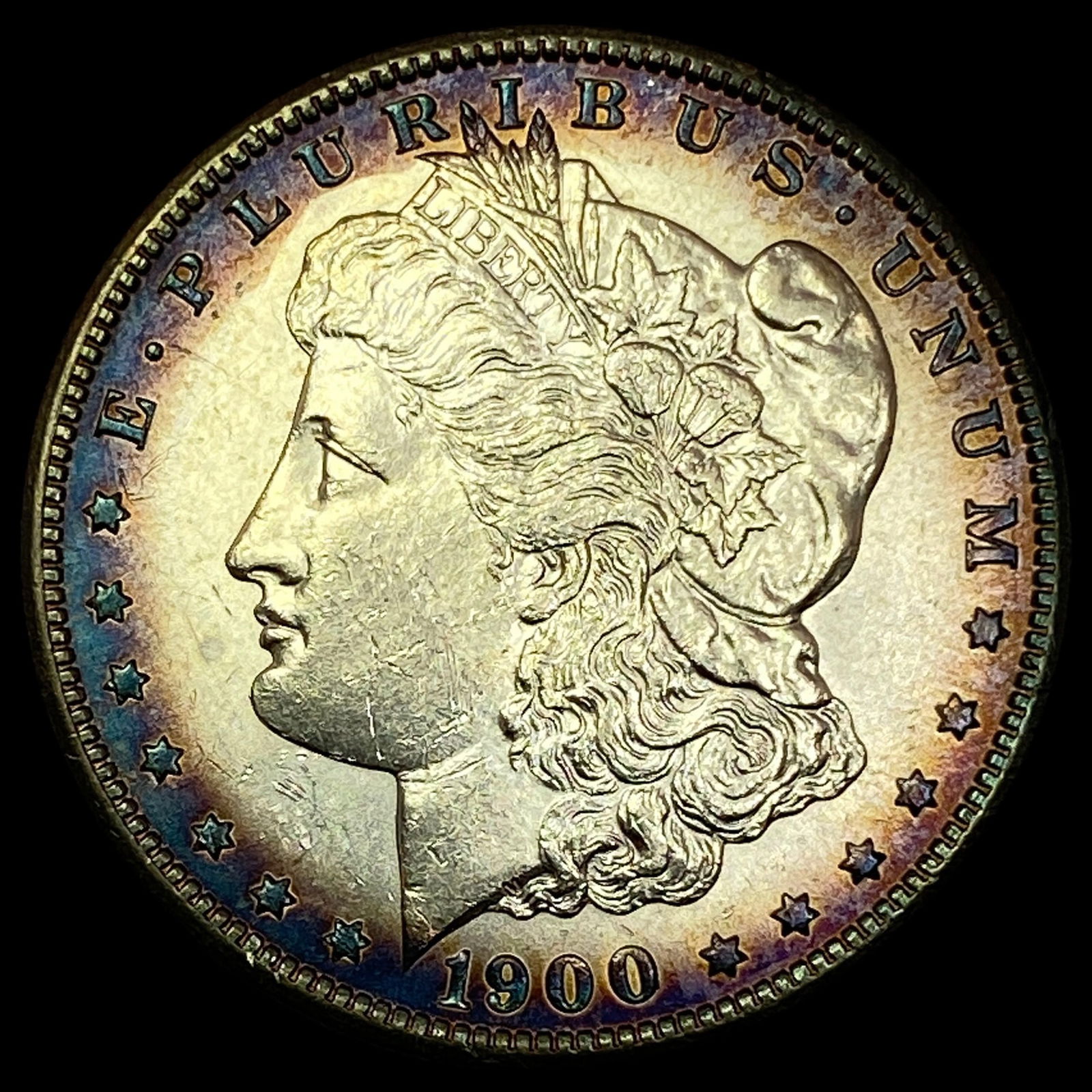1900-S Silver Morgan Dollar CLOSELY UNCIRCULATED: 1900-S Silver Morgan Dollar CLOSELY UNCIRCULATED