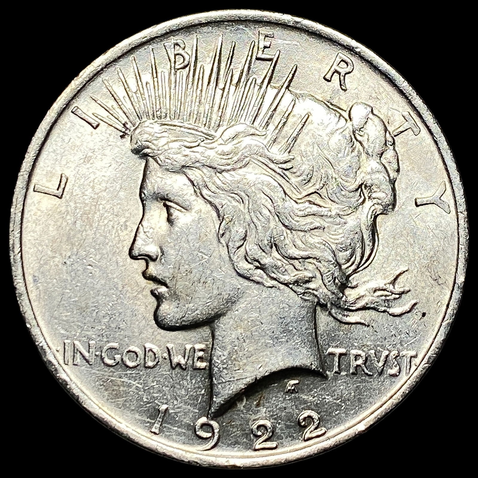 1922 Silver Peace Dollar UNCIRCULATED: 1922 Silver Peace Dollar UNCIRCULATED