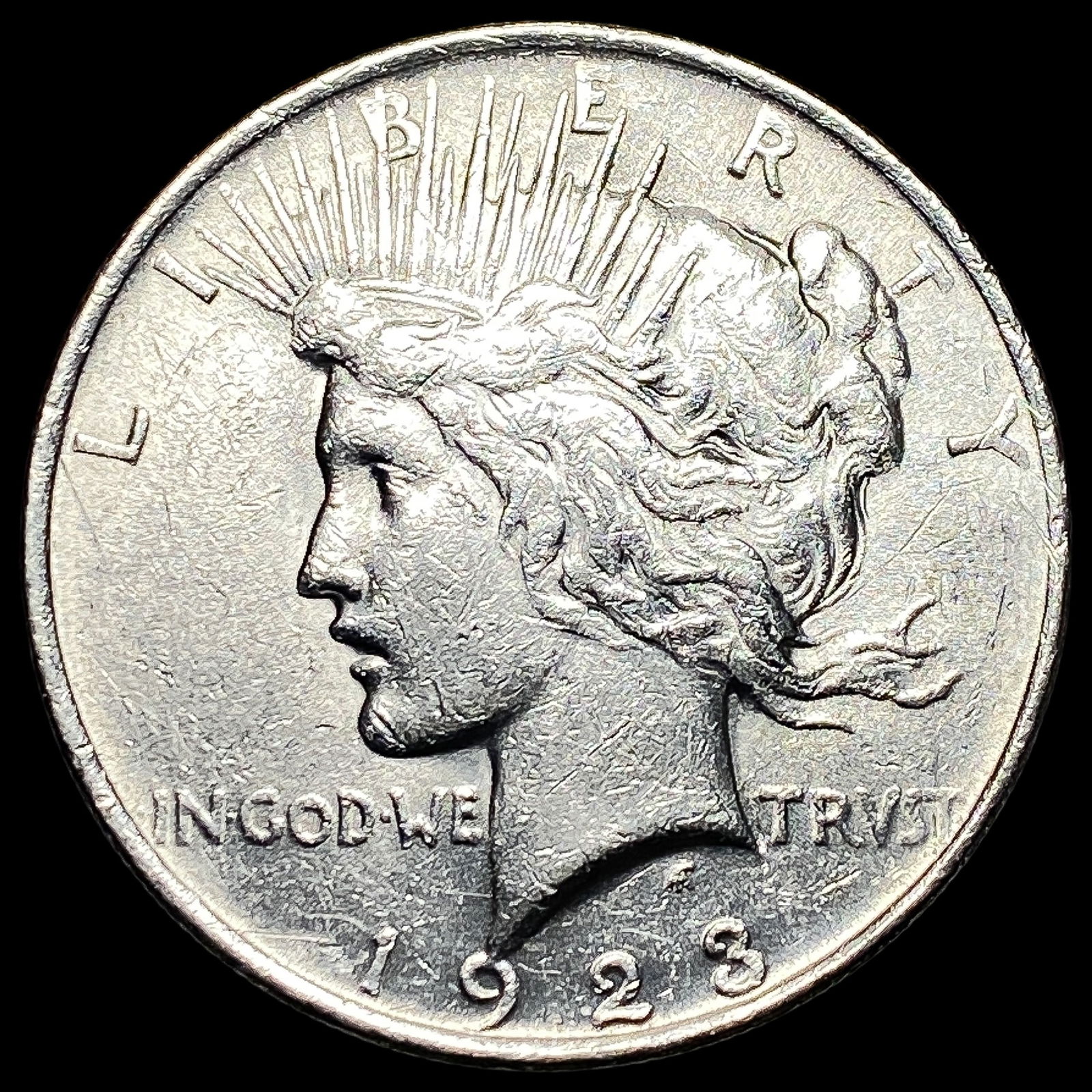 1923 Silver Peace Dollar UNCIRCULATED (1 of 2)
