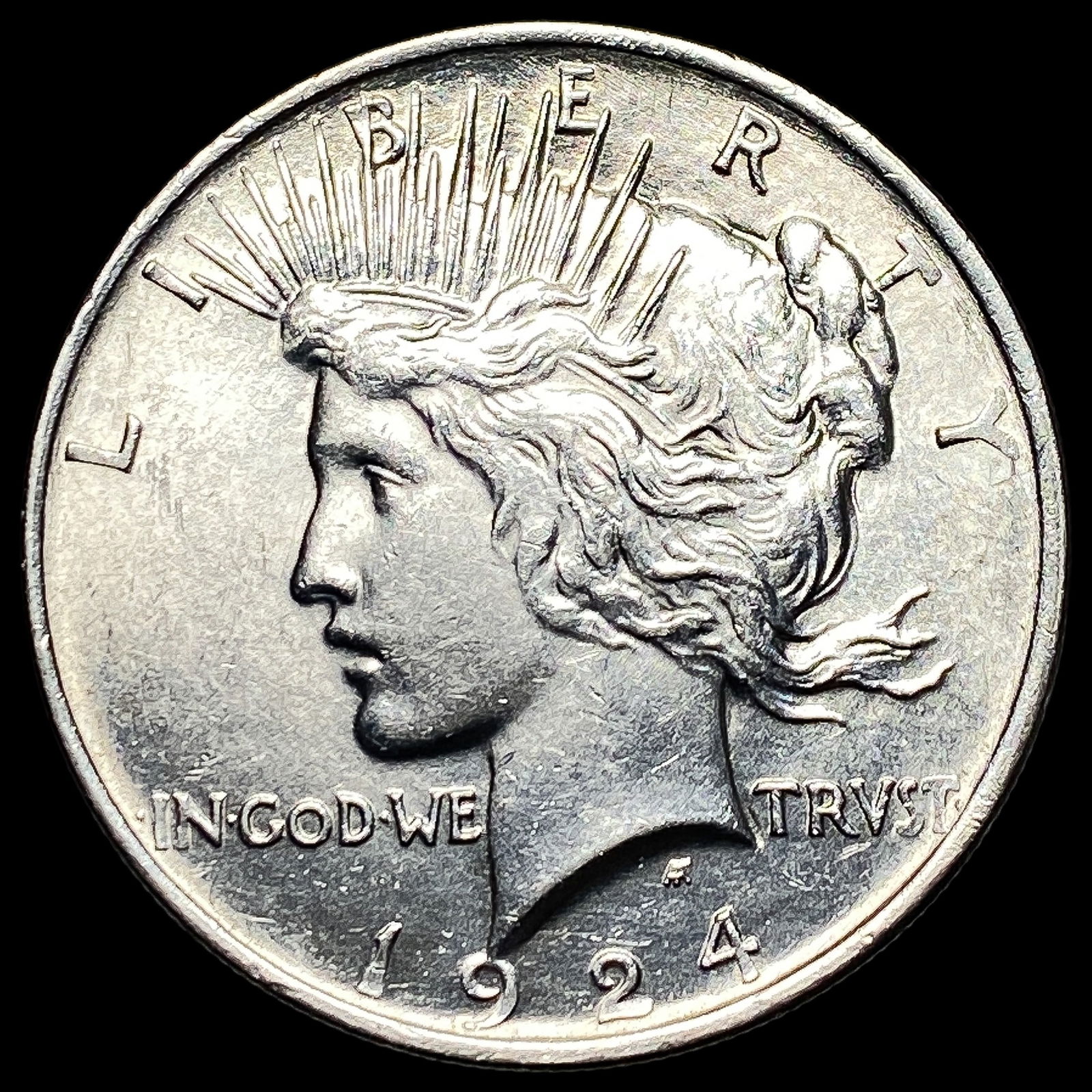 1924 Silver Peace Dollar UNCIRCULATED: 1924 Silver Peace Dollar UNCIRCULATED