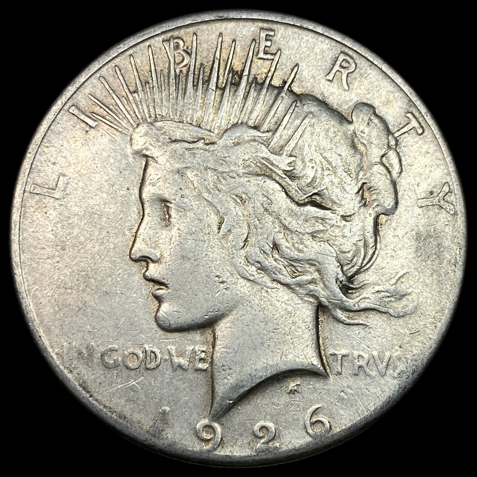 1926-S Silver Peace Dollar LIGHTLY CIRCULATED (1 of 2)