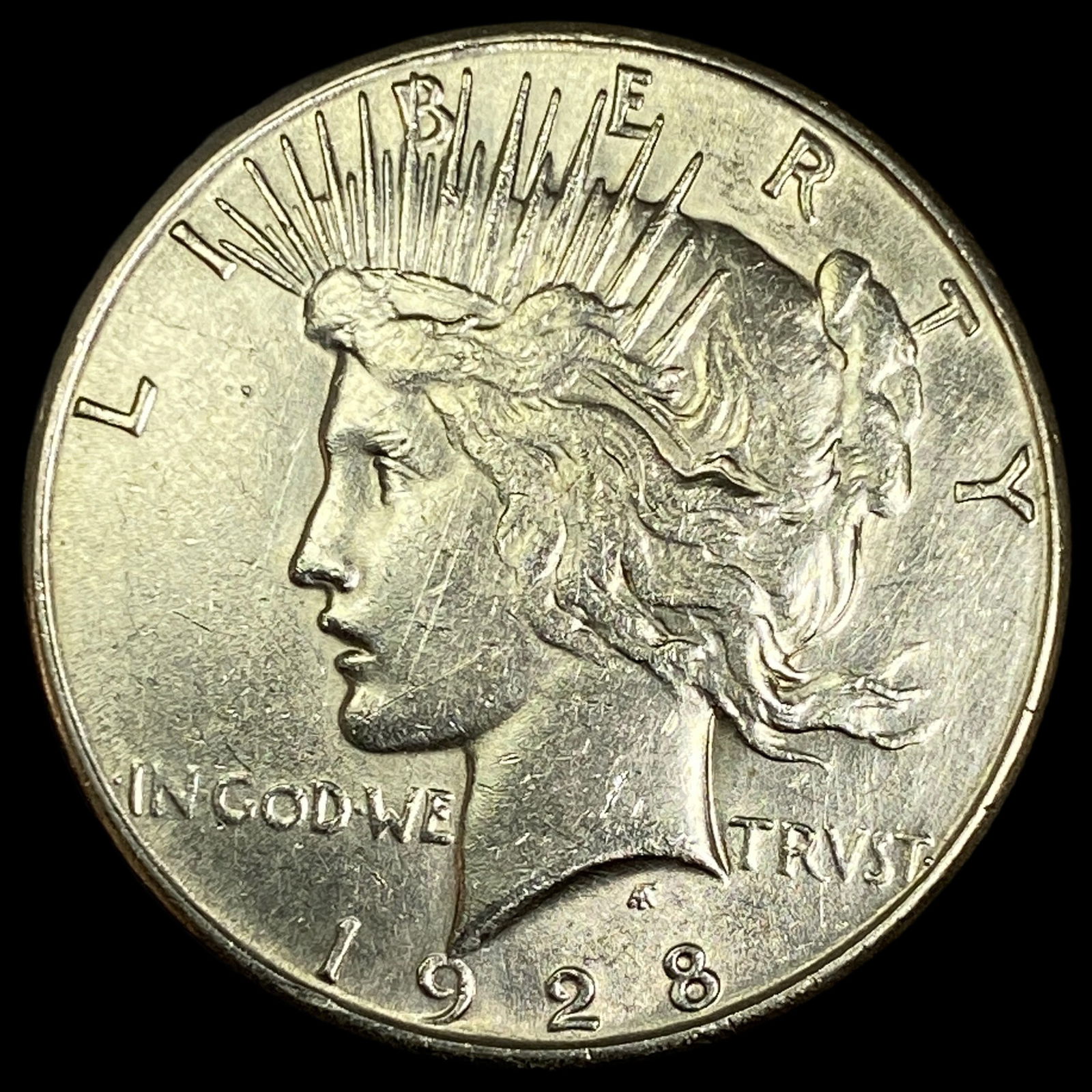 1928-S Peace Silver Dollar CLOSELY UNCIRCULATED (1 of 2)