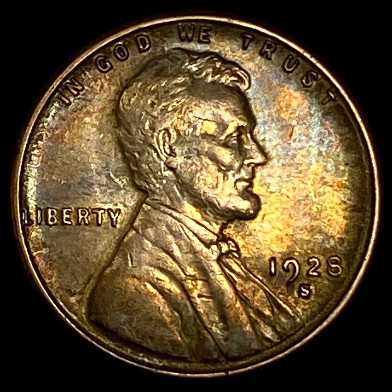 1928-S Lincoln Wheat Cent CLOSELY UNCIRCULATED: 1928-S Lincoln Wheat Cent CLOSELY UNCIRCULATED