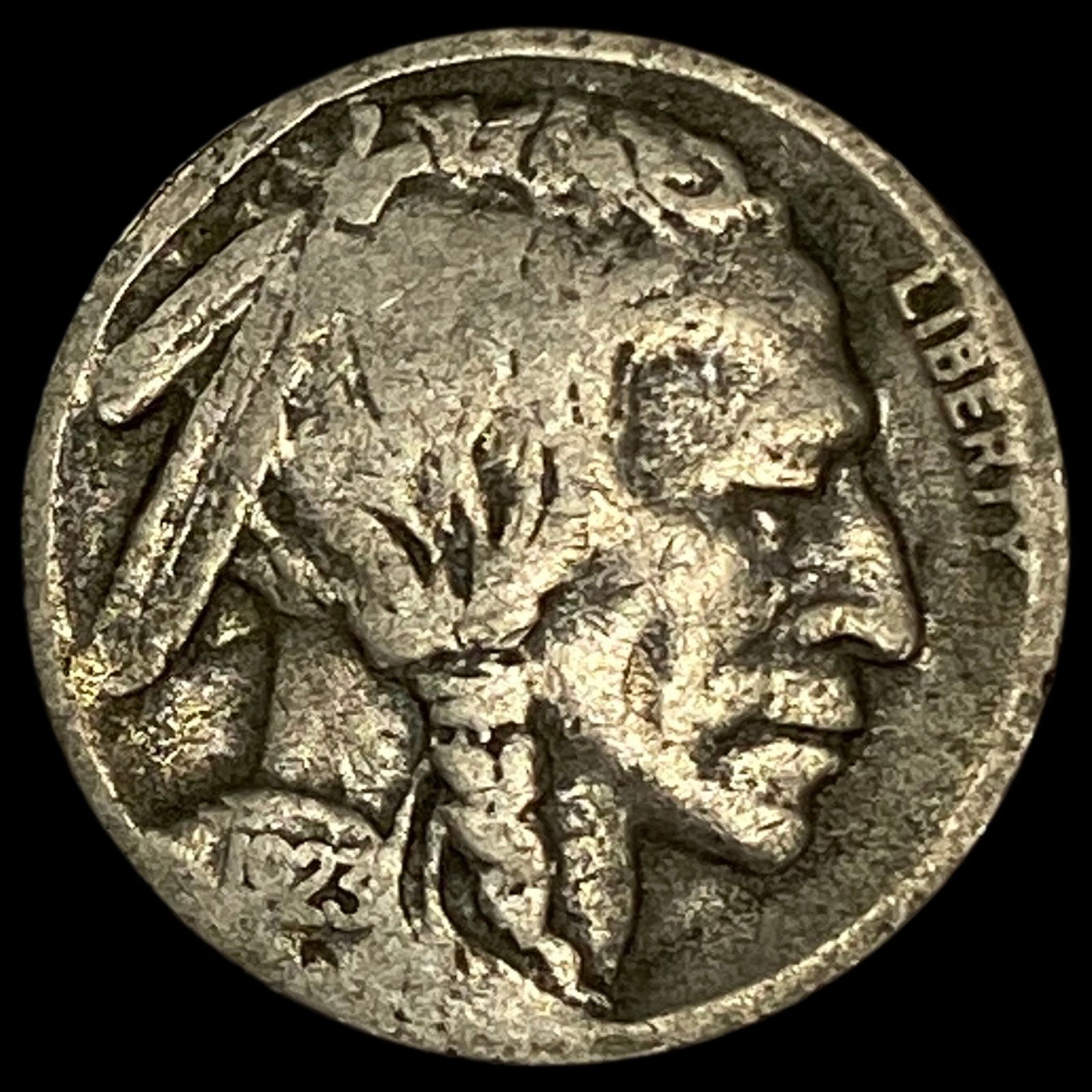 1923-S Buffalo Nickel CLOSELY UNCIRCULATED: 1923-S Buffalo Nickel CLOSELY UNCIRCULATED