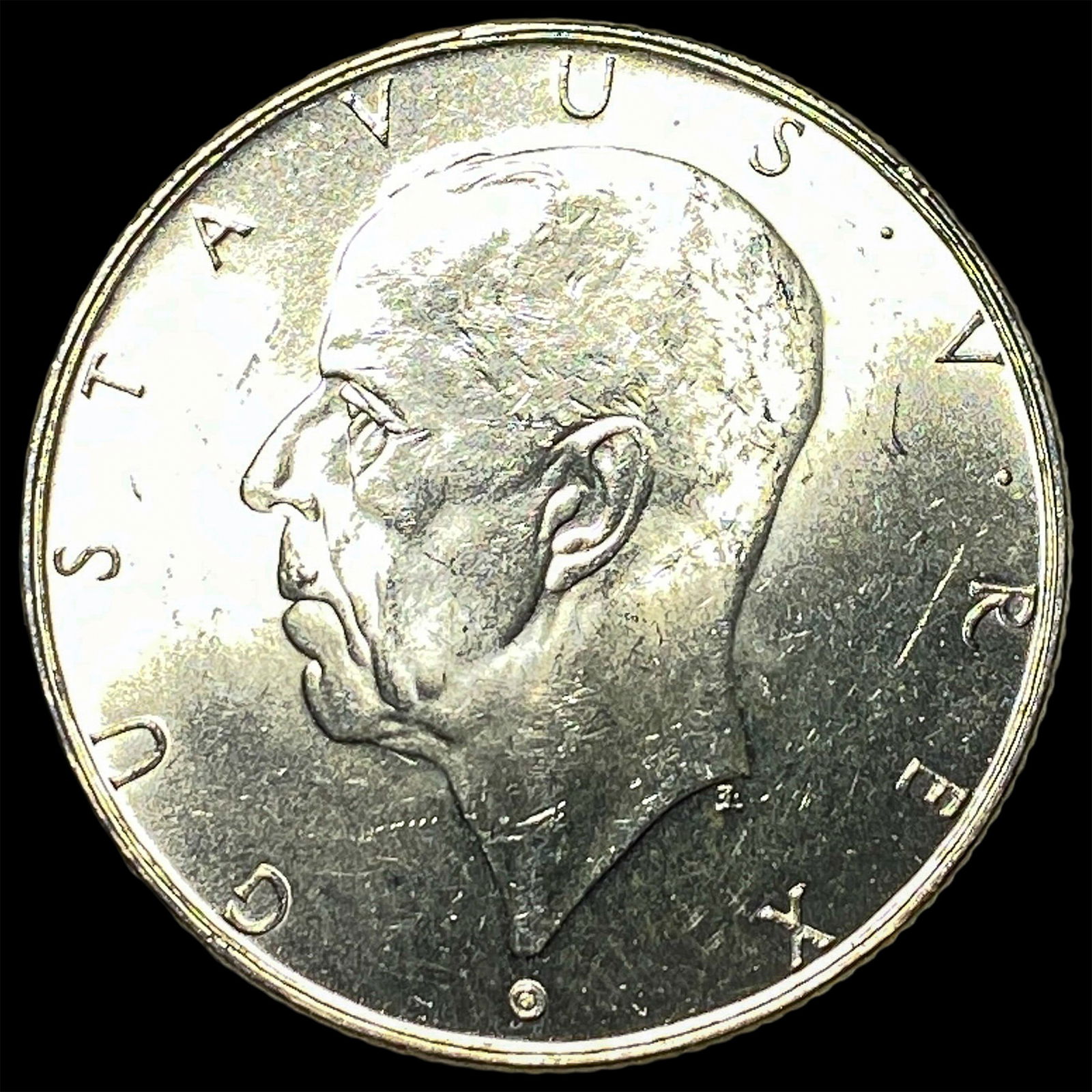 1938 Sweden Silver 2 Kroner UNCIRCULATED: 1938 Sweden Silver 2 Kroner UNCIRCULATED