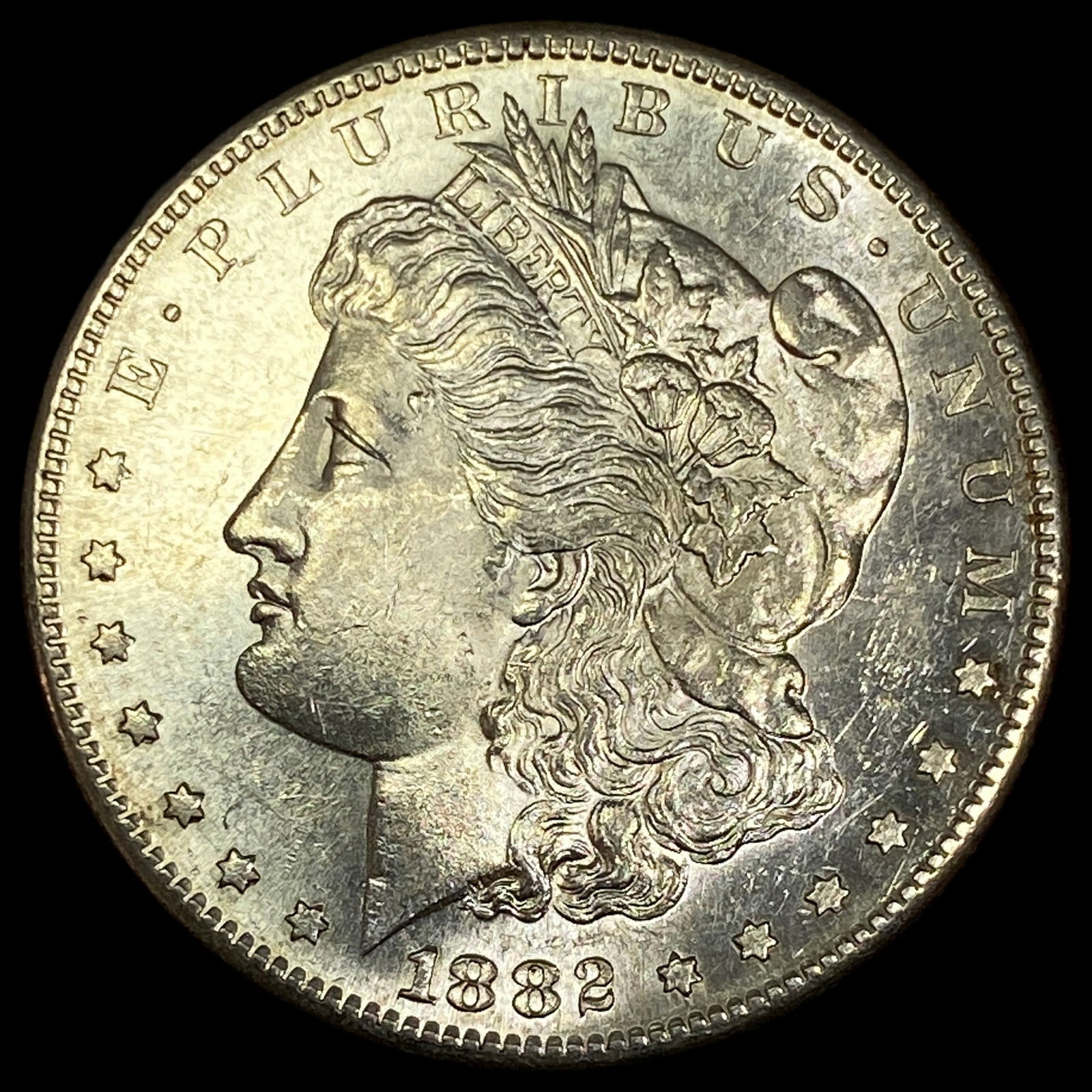 1882-S Silver Morgan Dollar CHOICE BU: 1882-S Silver Morgan Dollar CHOICE BU