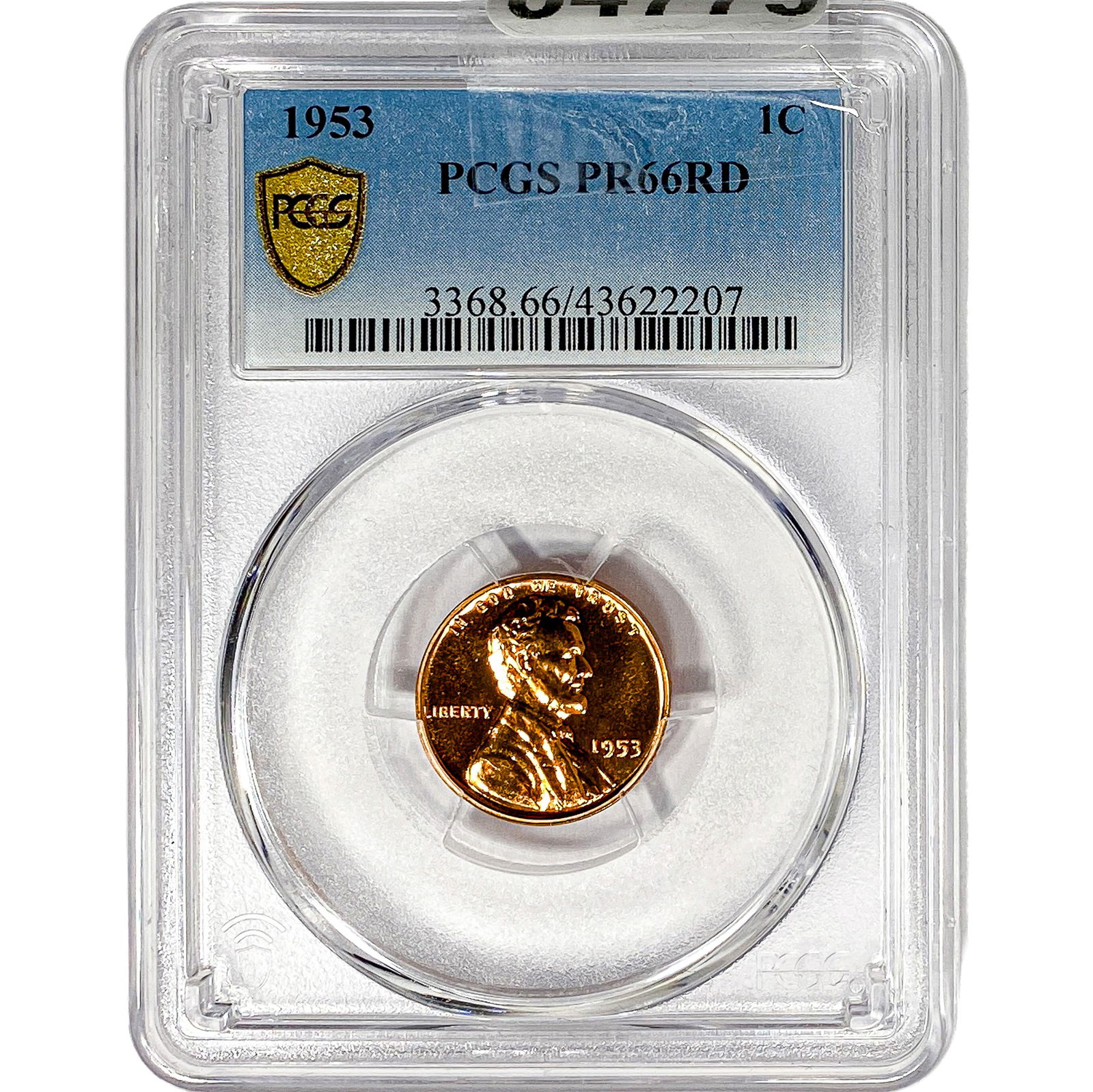 1953 Wheat Cent PCGS PR66 RD: 1953 Wheat Cent PCGS PR66 RD