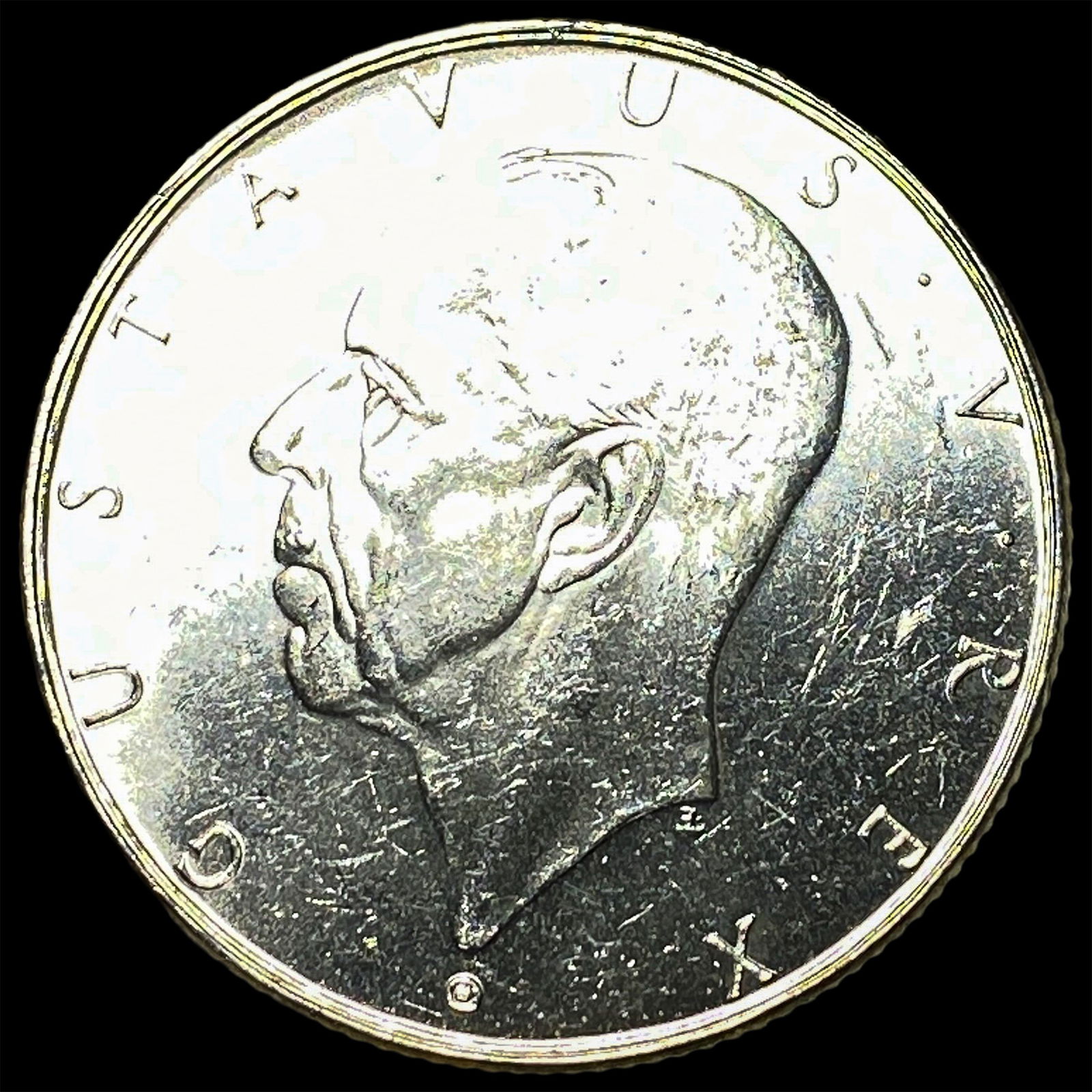 1938 Sweden Silver 2 Kroner UNCIRCULATED: 1938 Sweden Silver 2 Kroner UNCIRCULATED