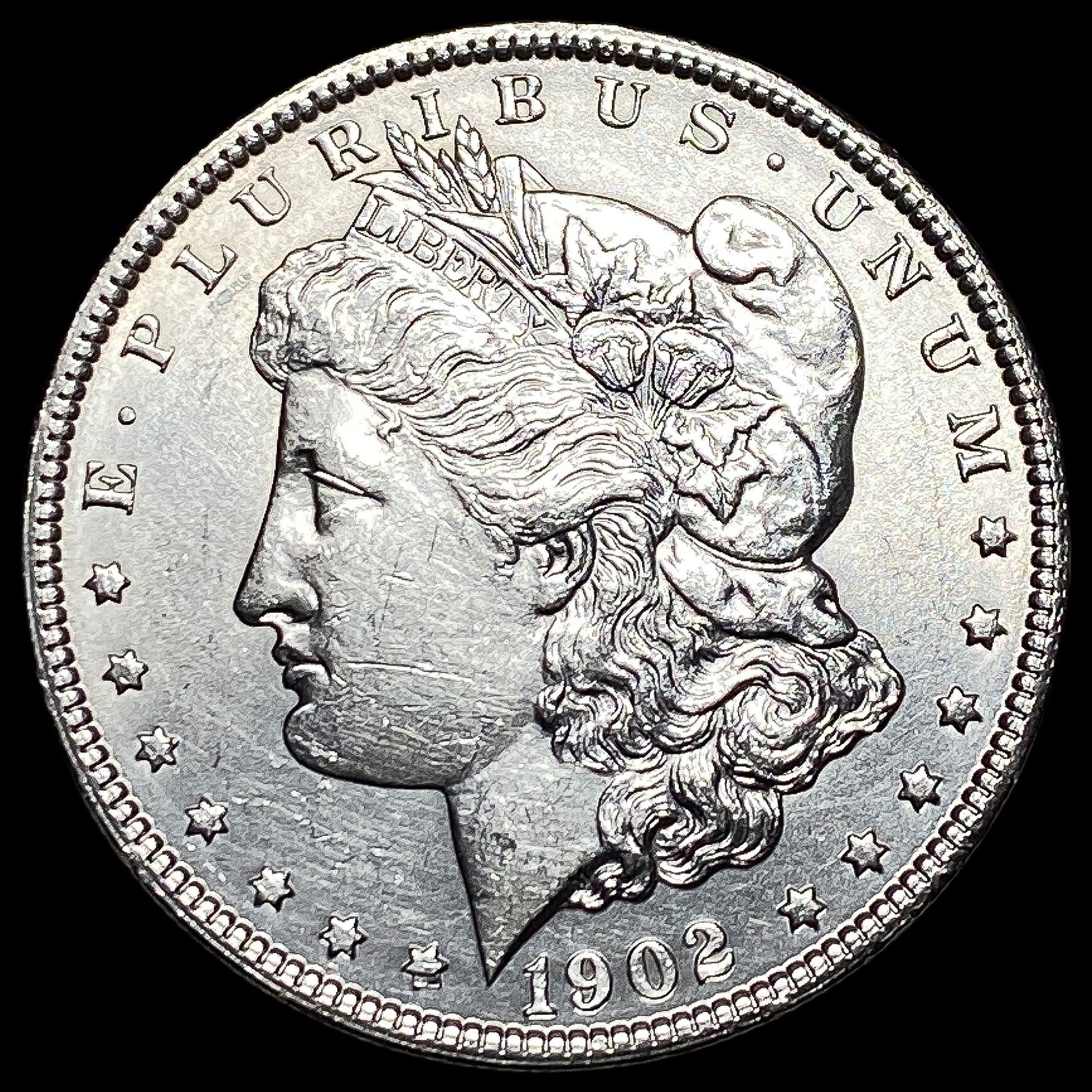 1902 Silver Morgan Dollar UNCIRCULATED: 1902 Silver Morgan Dollar UNCIRCULATED