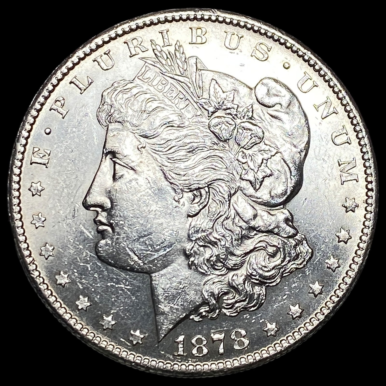 1878-S Silver Morgan Dollar UNCIRCULATED: 1878-S Silver Morgan Dollar UNCIRCULATED