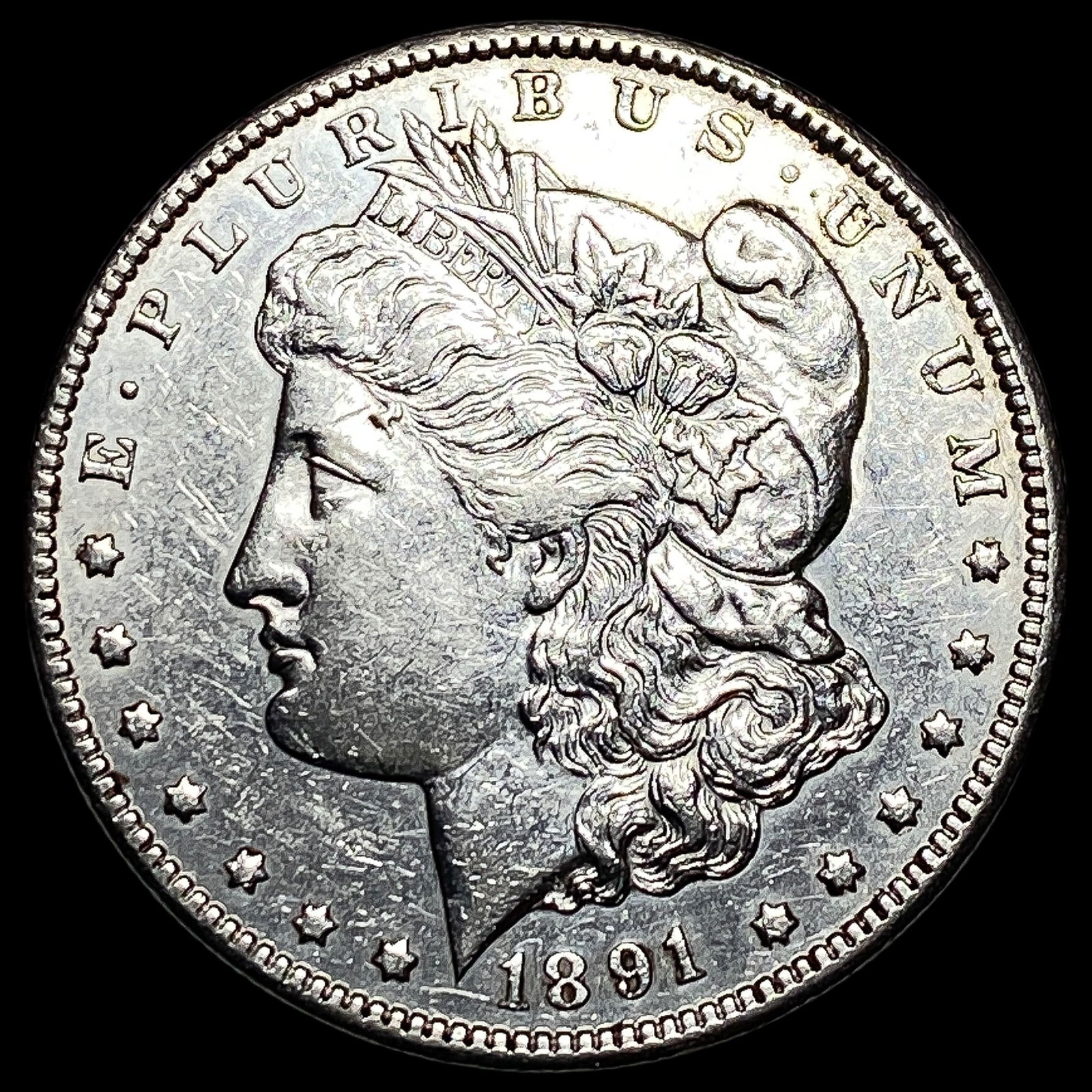 1891-CC Silver Morgan Dollar UNCIRCULATED: 1891-CC Silver Morgan Dollar UNCIRCULATED