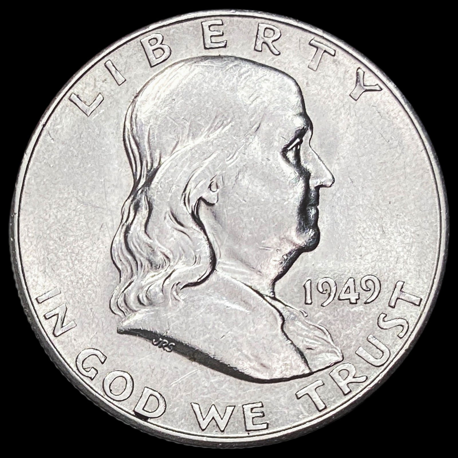 1949-S Silver Franklin Half Dollar UNCIRCULATED (1 of 2)