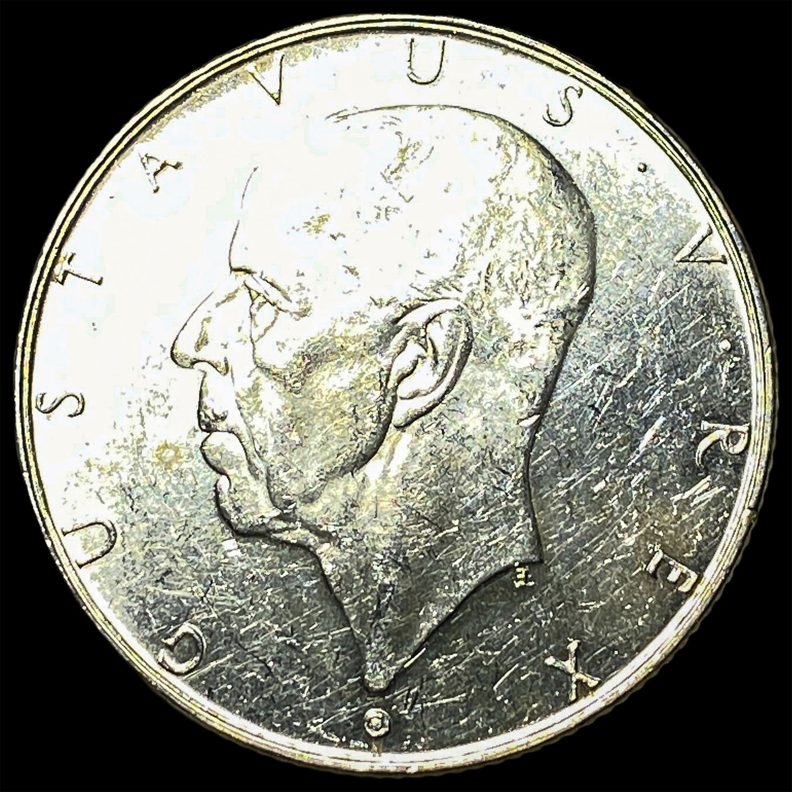 1938 Sweden Silver 2 Kroner UNCIRCULATED: 1938 Sweden Silver 2 Kroner UNCIRCULATED