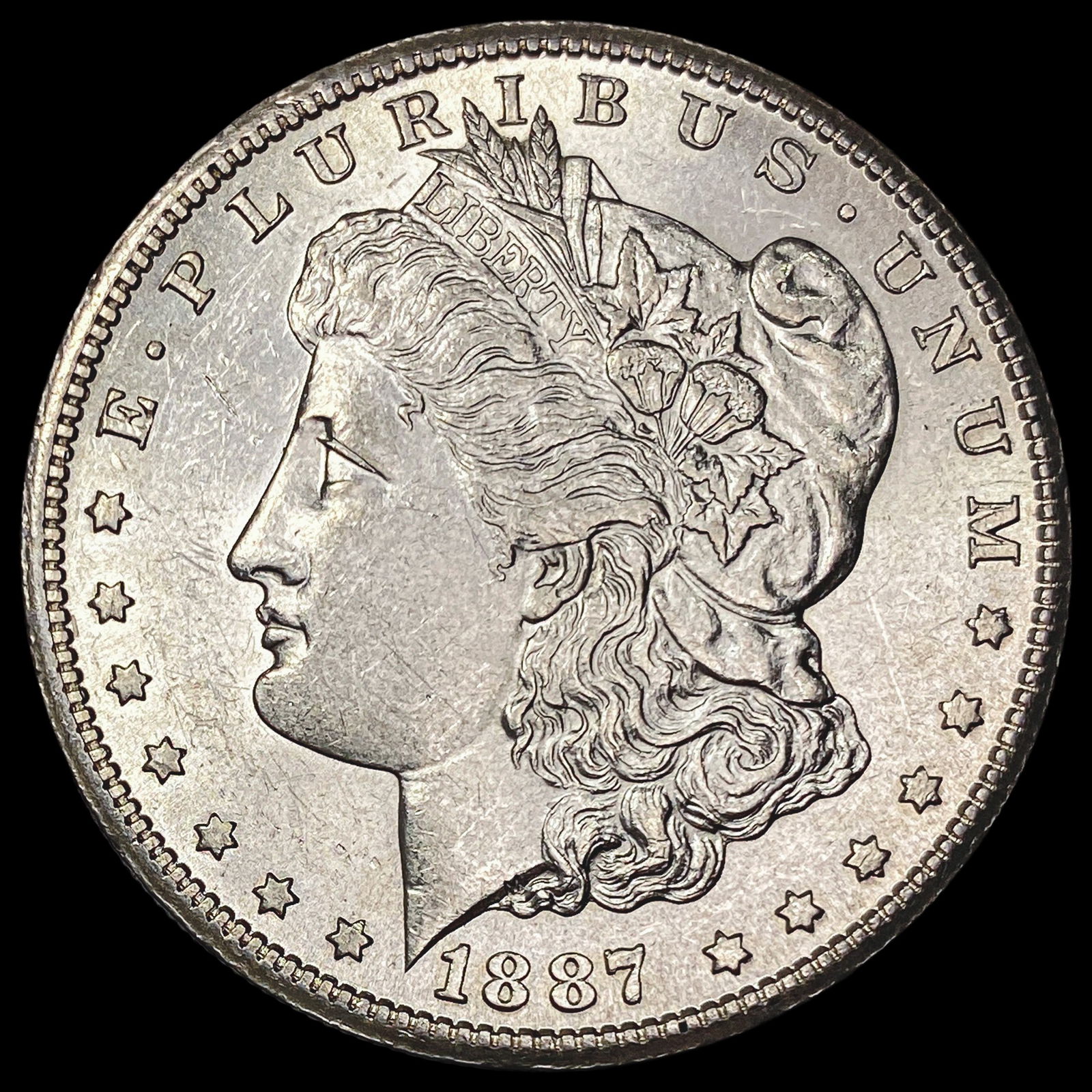 1887-S Silver Morgan Dollar UNCIRCULATED: 1887-S Silver Morgan Dollar UNCIRCULATED