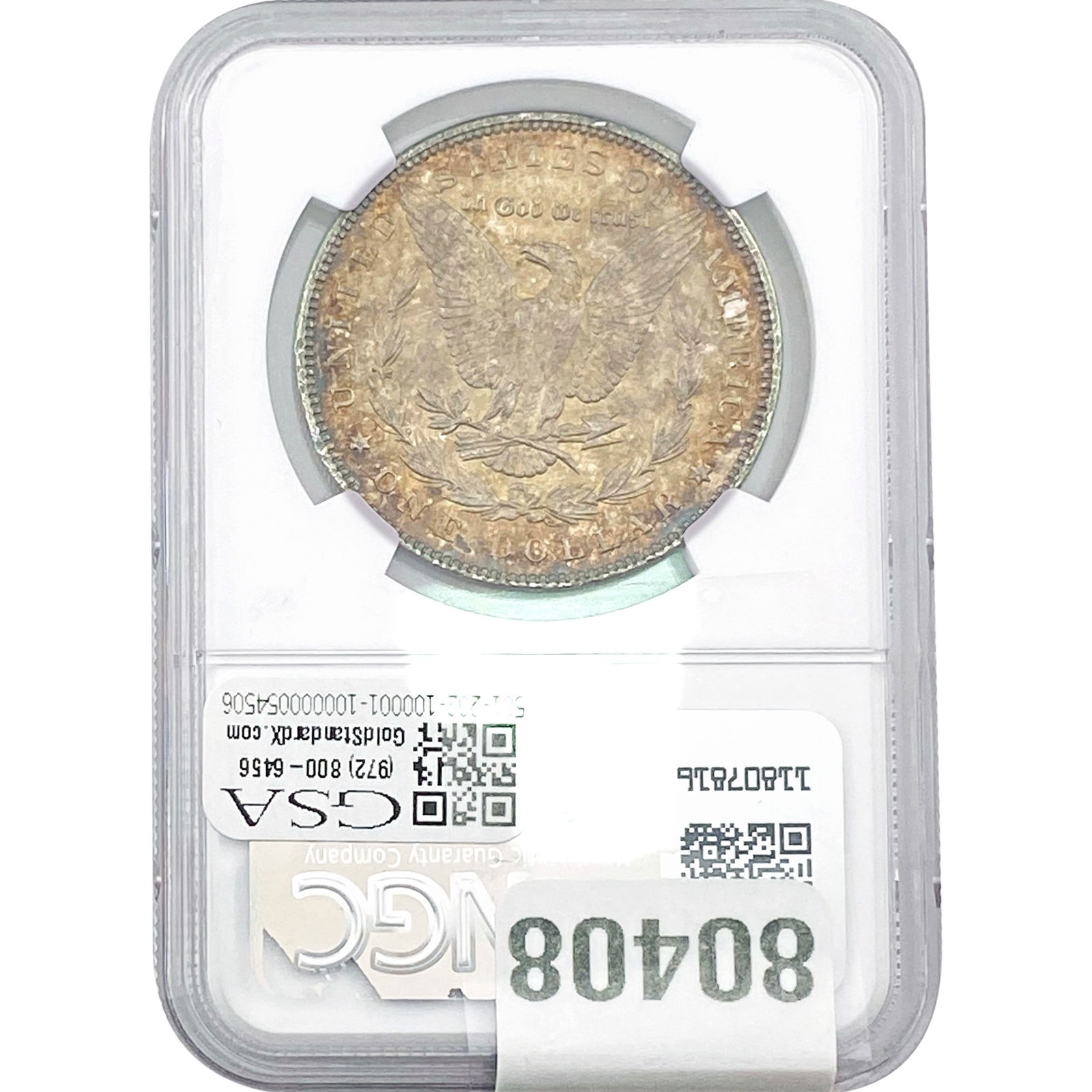 1899 Morgan Silver Dollar NGC MS63 - 2
