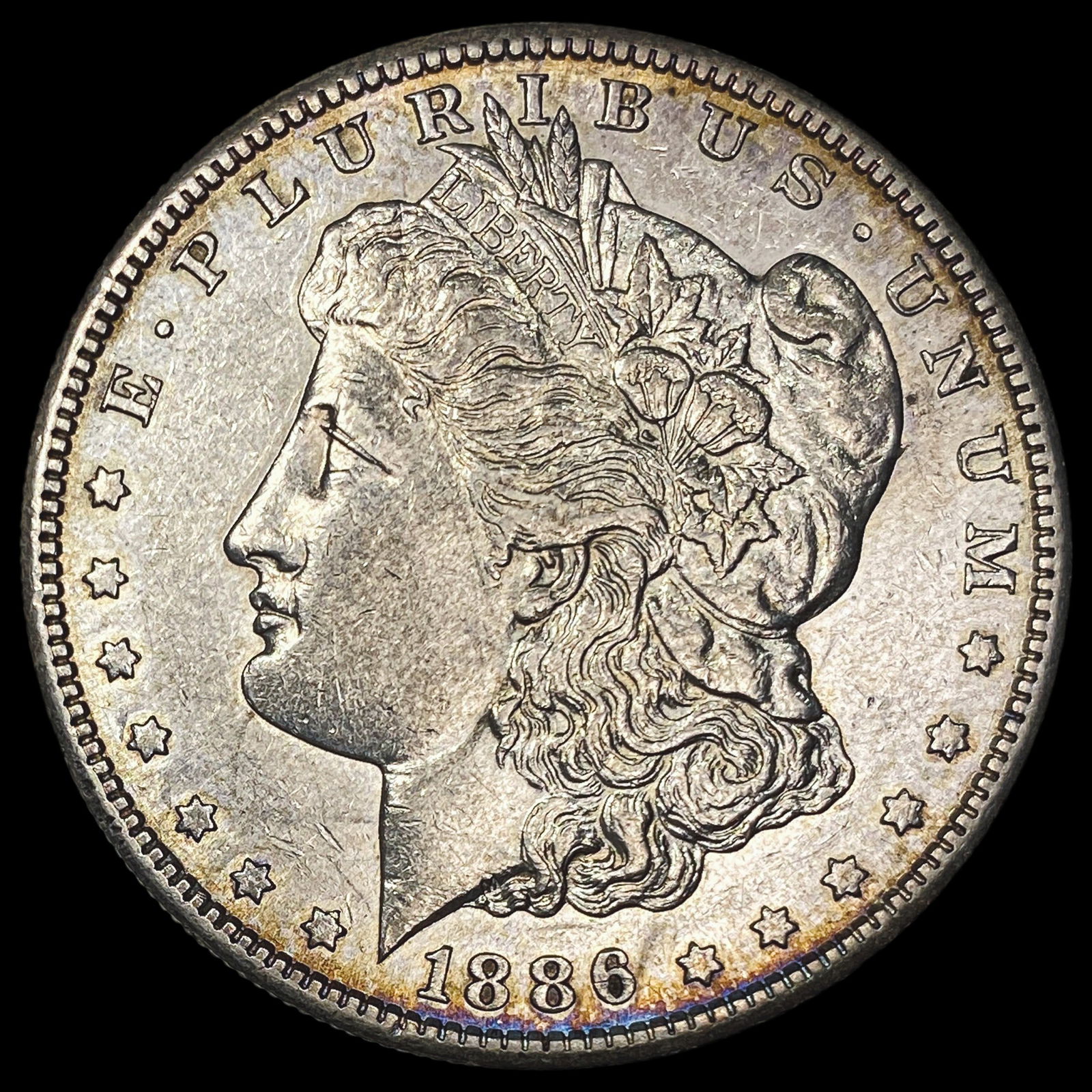 1886-S Silver Morgan Dollar UNCIRCULATED: 1886-S Silver Morgan Dollar UNCIRCULATED