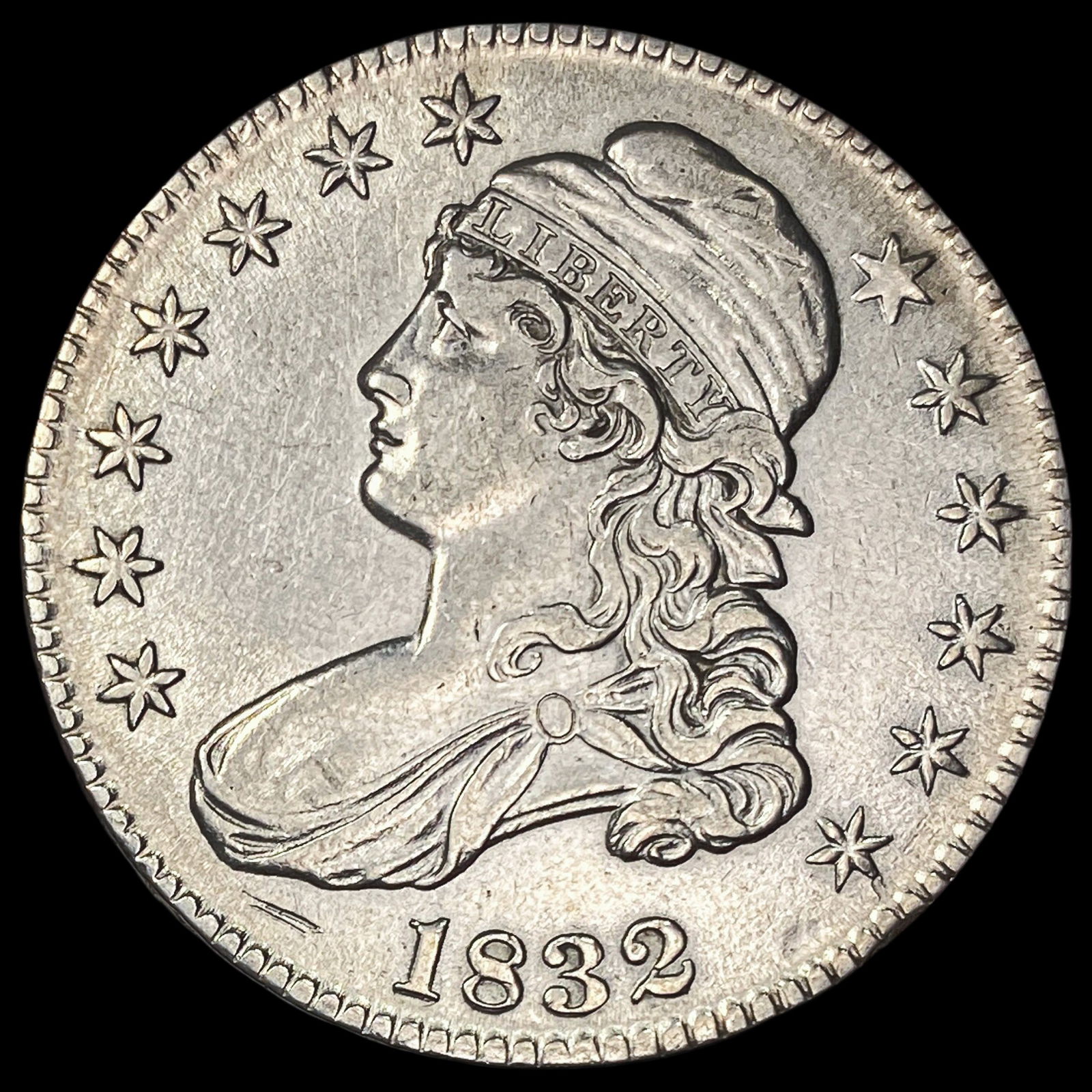1832 Capped Bust Half Dollar UNCIRCULATED: 1832 Capped Bust Half Dollar UNCIRCULATED
