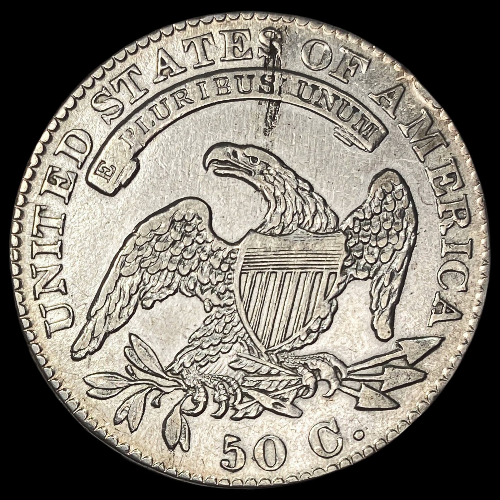 1832 Capped Bust Half Dollar UNCIRCULATED - 2