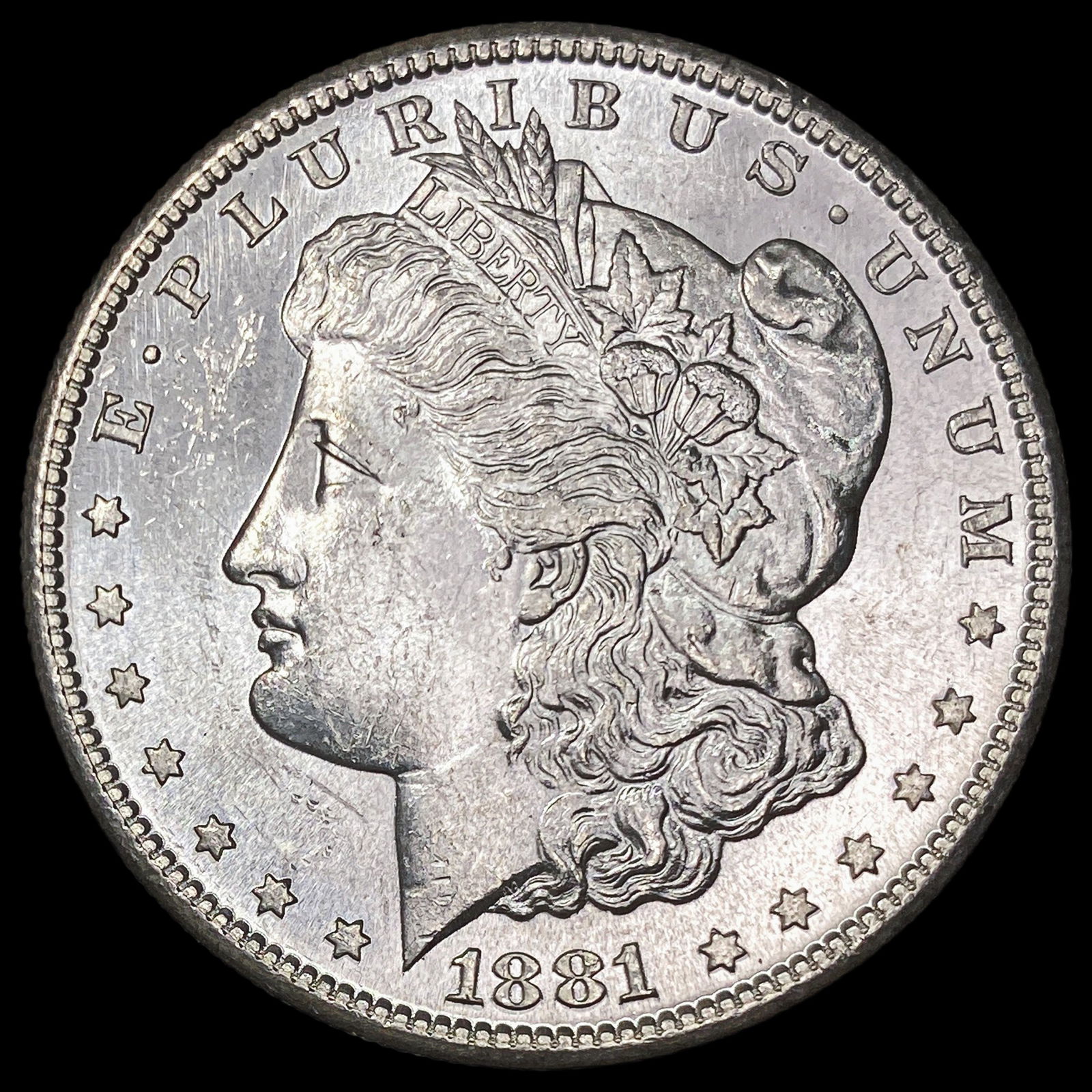 1881-S Silver Morgan Dollar UNCIRCULATED: 1881-S Silver Morgan Dollar UNCIRCULATED