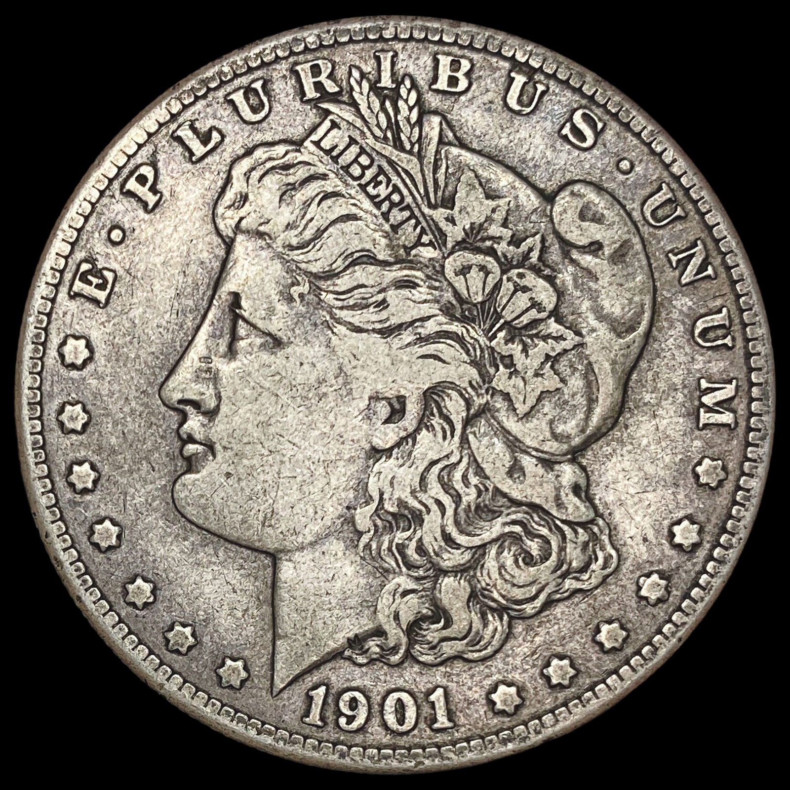 1901-S Silver Morgan Dollar LIGHTLY CIRCULATED (1 of 2)