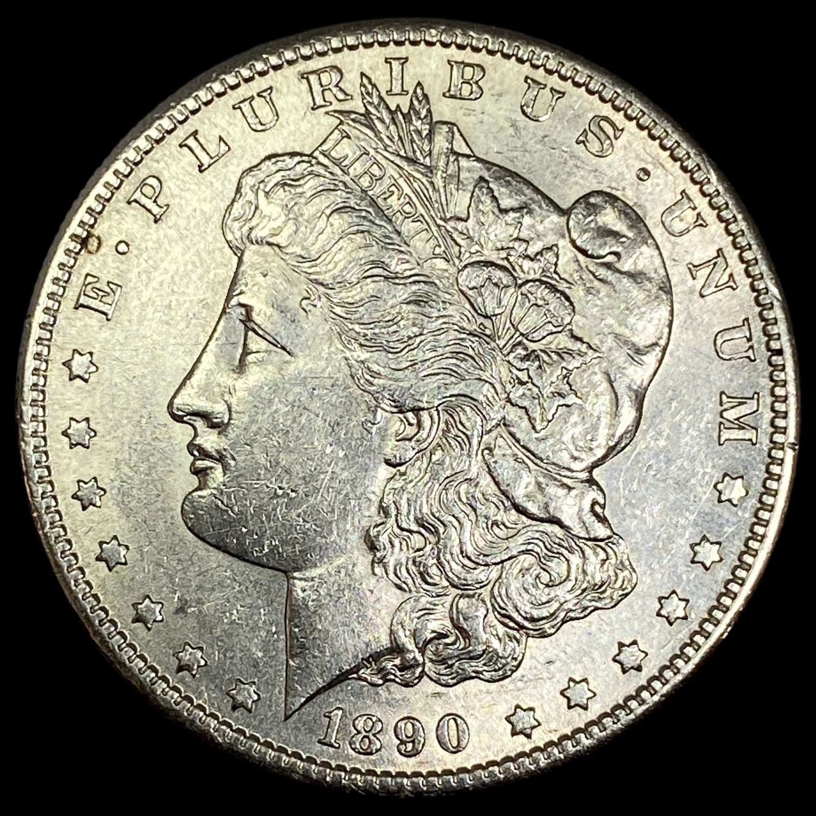 1890-S Silver Morgan Dollar UNCIRCULATED: 1890-S Silver Morgan Dollar UNCIRCULATED