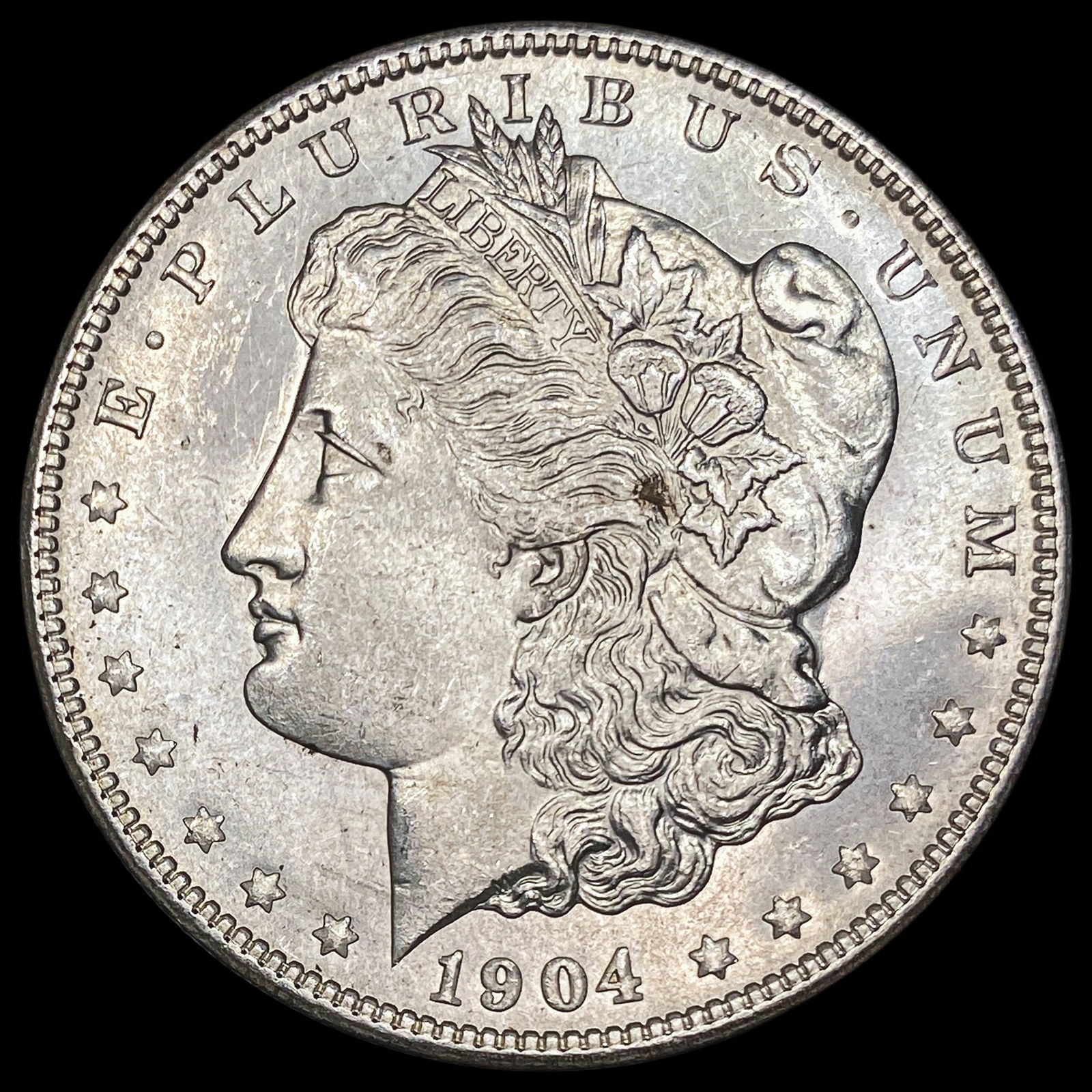 1904-O Silver Morgan Dollar CHOICE BU (1 of 2)