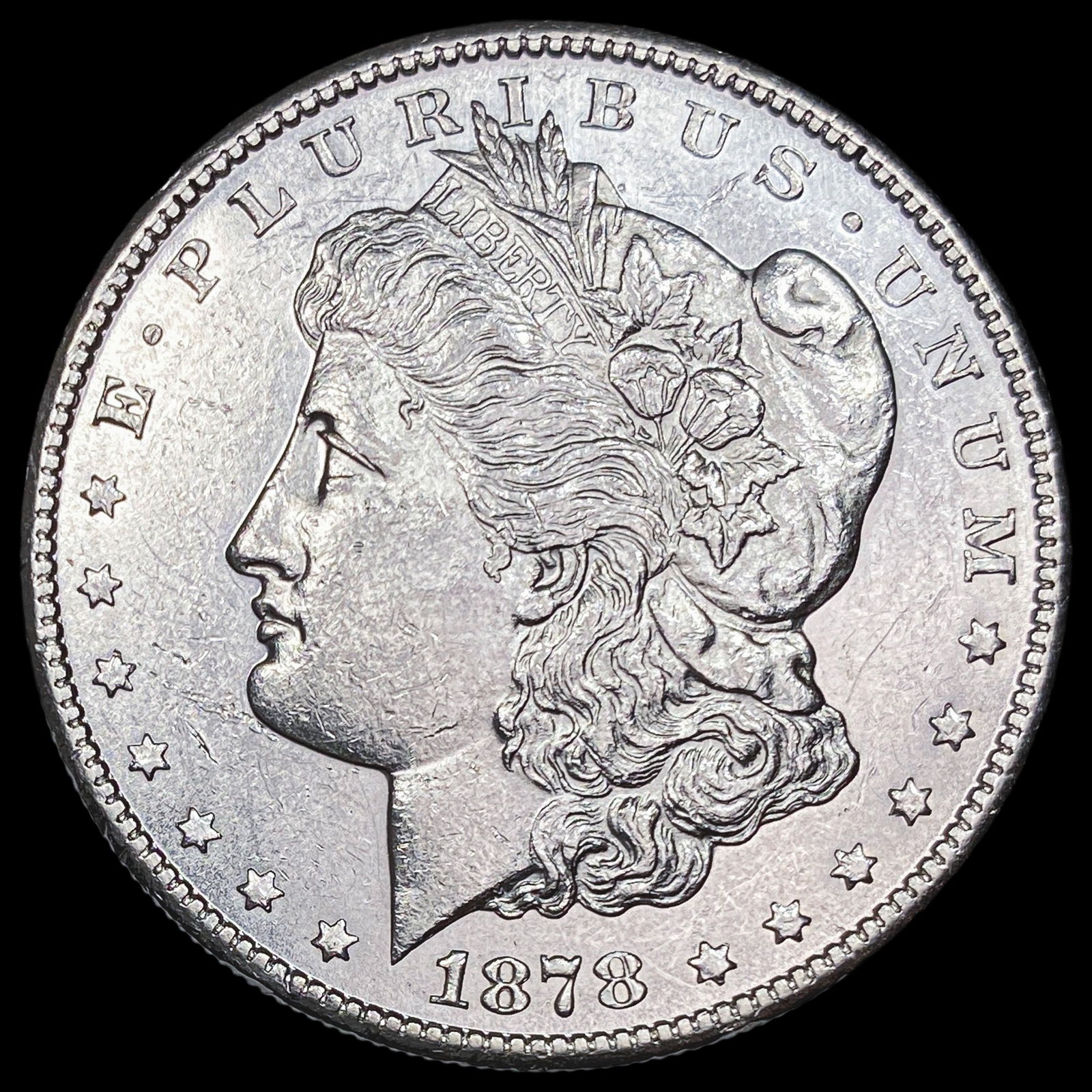 1878 Silver Morgan Dollar CHOICE BU: 1878 Silver Morgan Dollar CHOICE BU