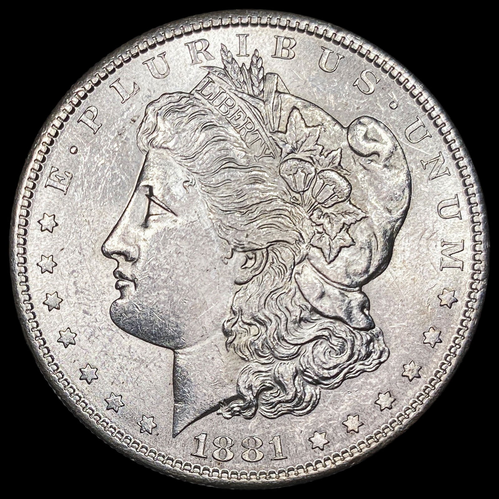 1881-S Silver Morgan Dollar UNCIRCULATED: 1881-S Silver Morgan Dollar UNCIRCULATED