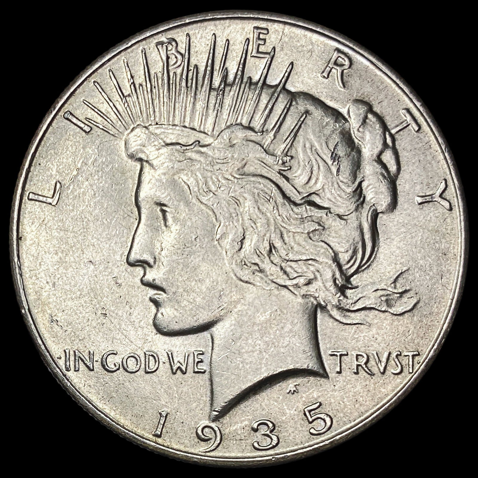 1935 Silver Peace Dollar UNCIRCULATED: 1935 Silver Peace Dollar UNCIRCULATED