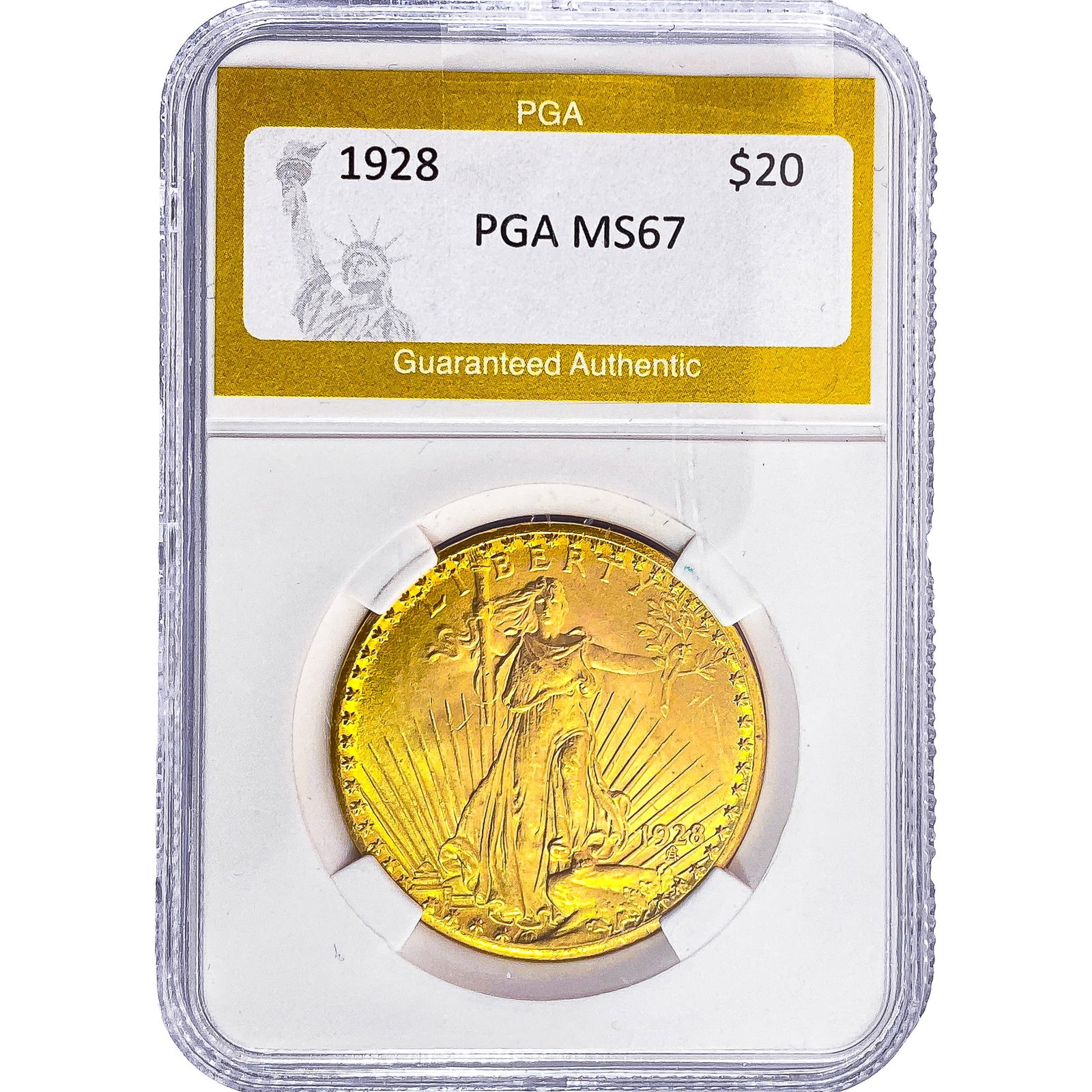 1928 $20 Gold Double Eagle PGA MS67 (1 of 2)