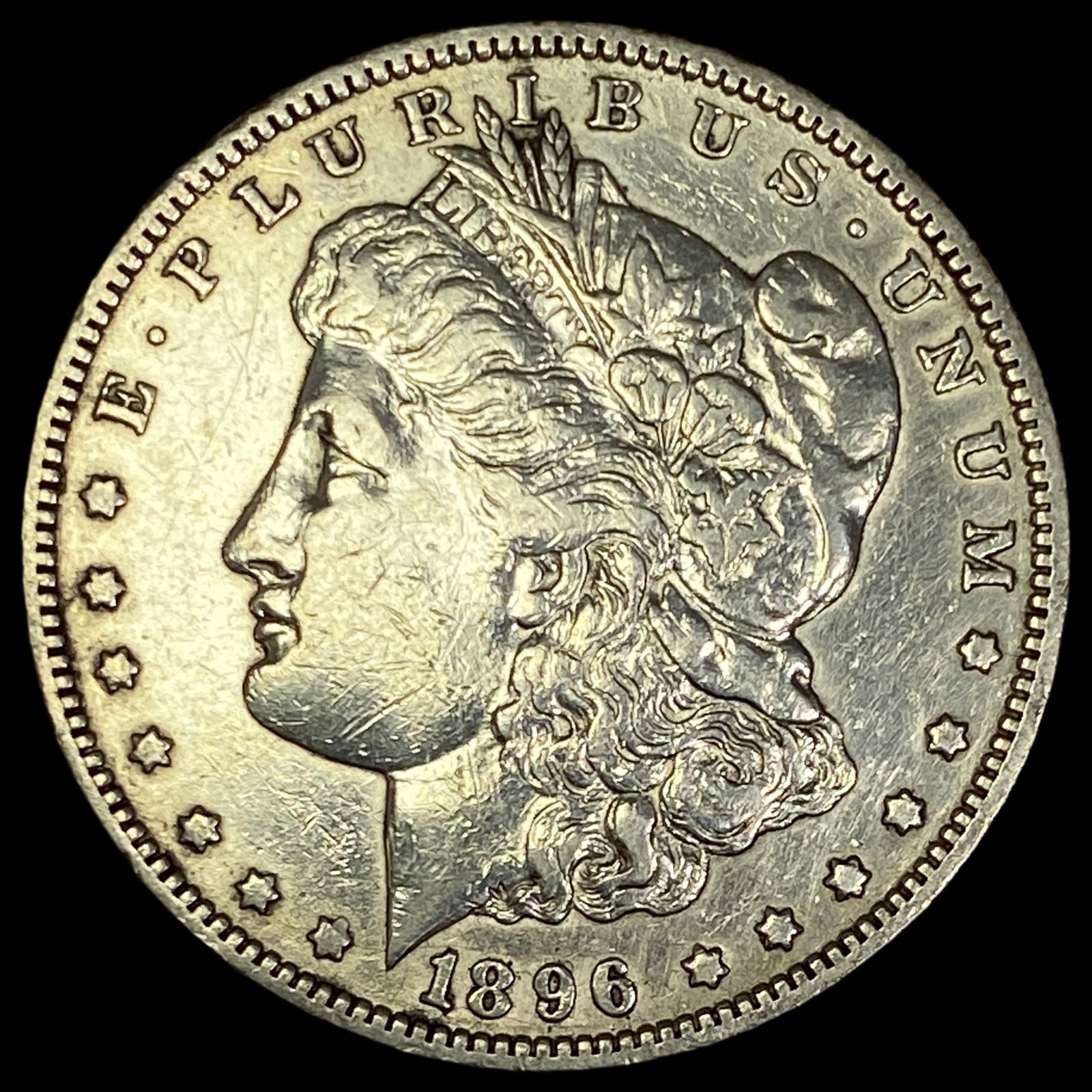1896-O Silver Morgan Dollar CLOSELY UNCIRCULATED (1 of 2)