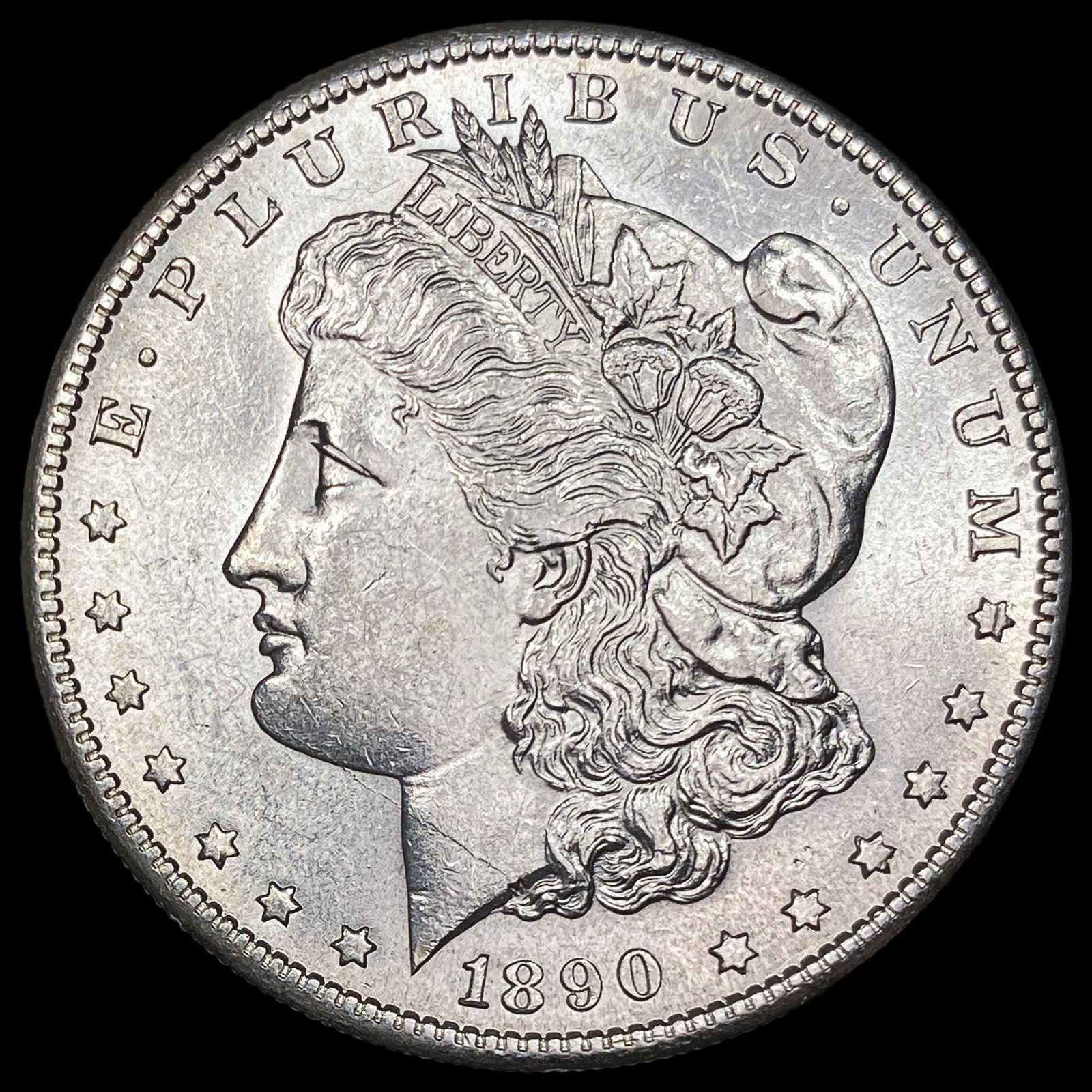 1890-S Silver Morgan Dollar UNCIRCULATED: 1890-S Silver Morgan Dollar UNCIRCULATED