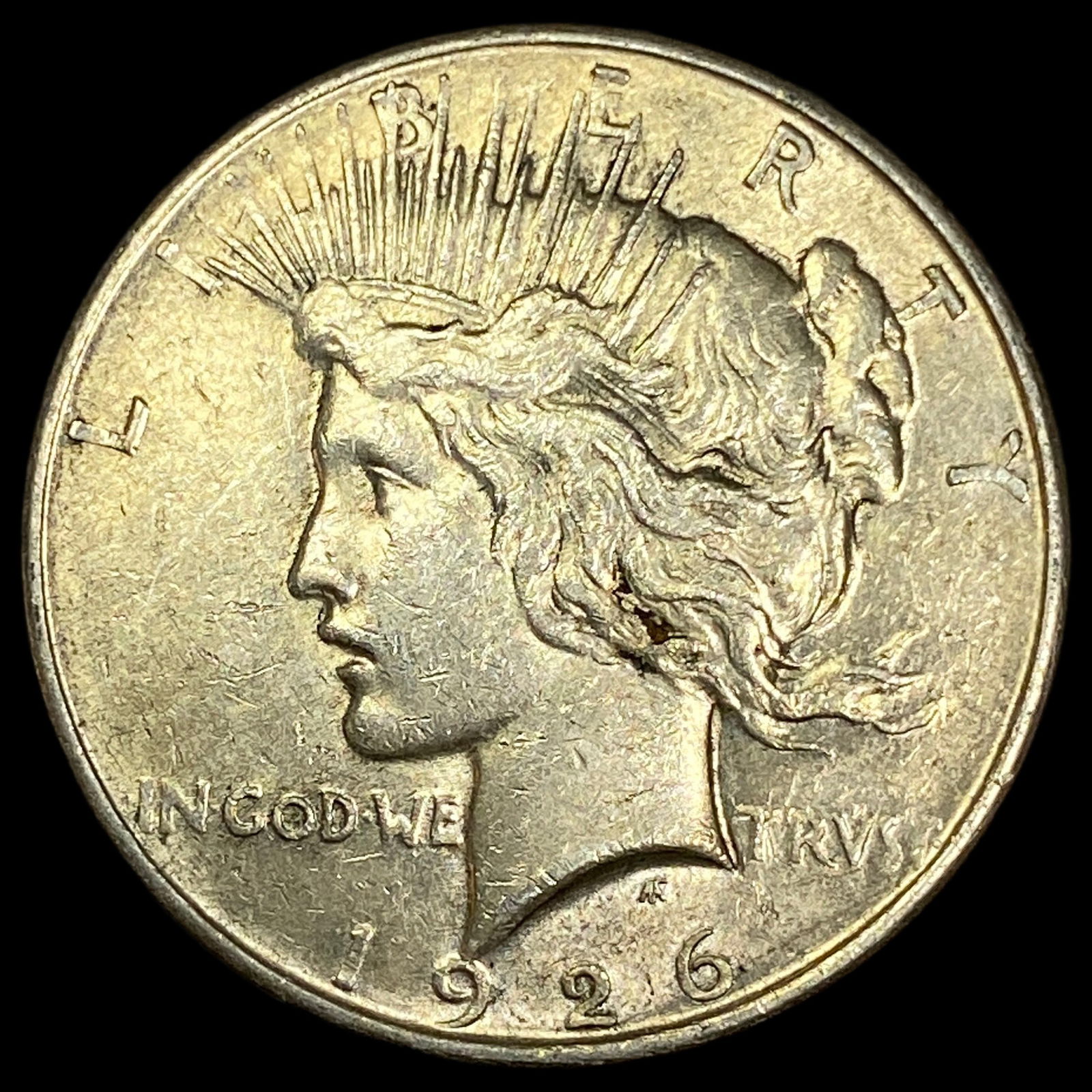 1926-D Silver Peace Dollar CLOSELY UNCIRCULATED: 1926-D Silver Peace Dollar CLOSELY UNCIRCULATED