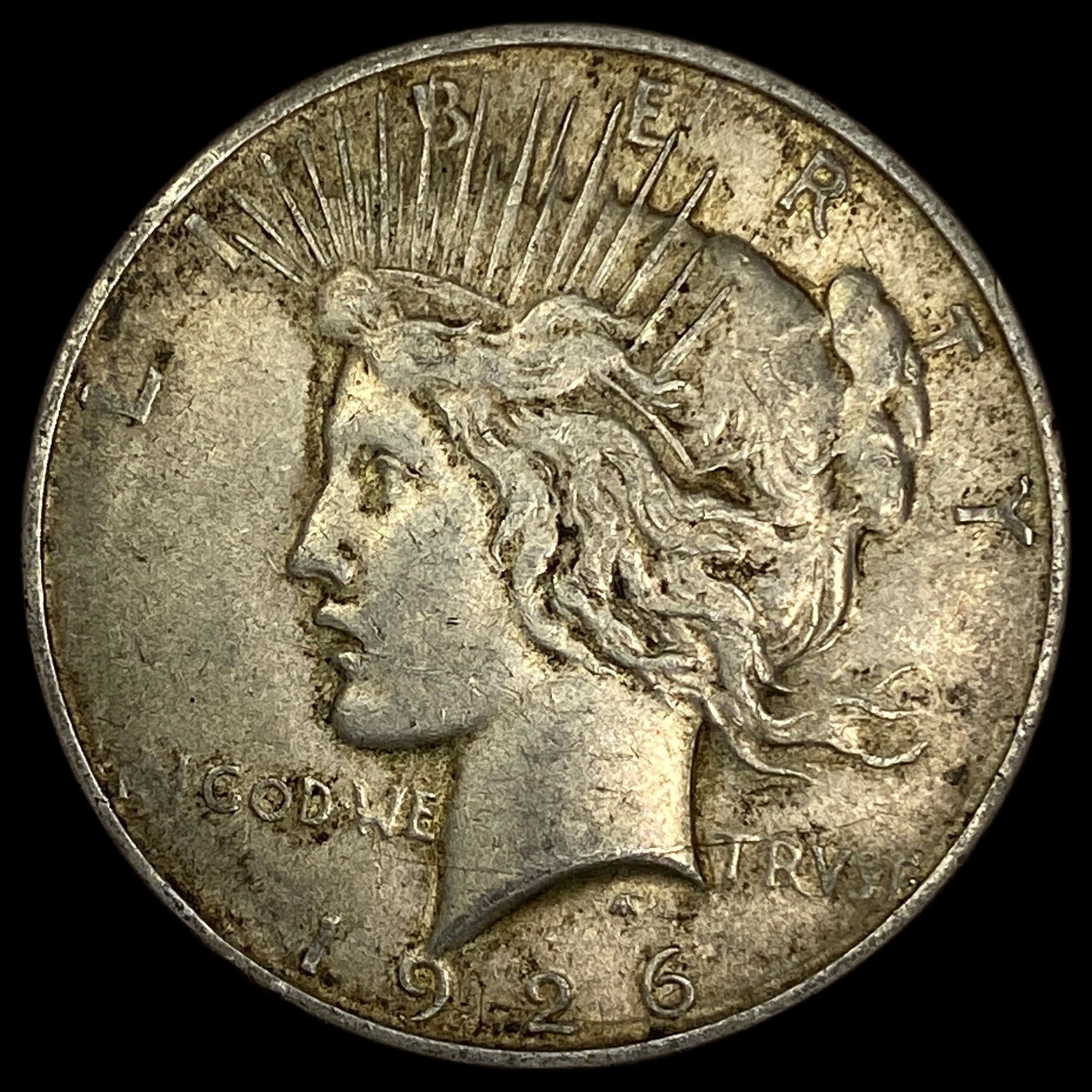 1926-D Silver Peace Dollar CLOSELY UNCIRCULATED (1 of 2)