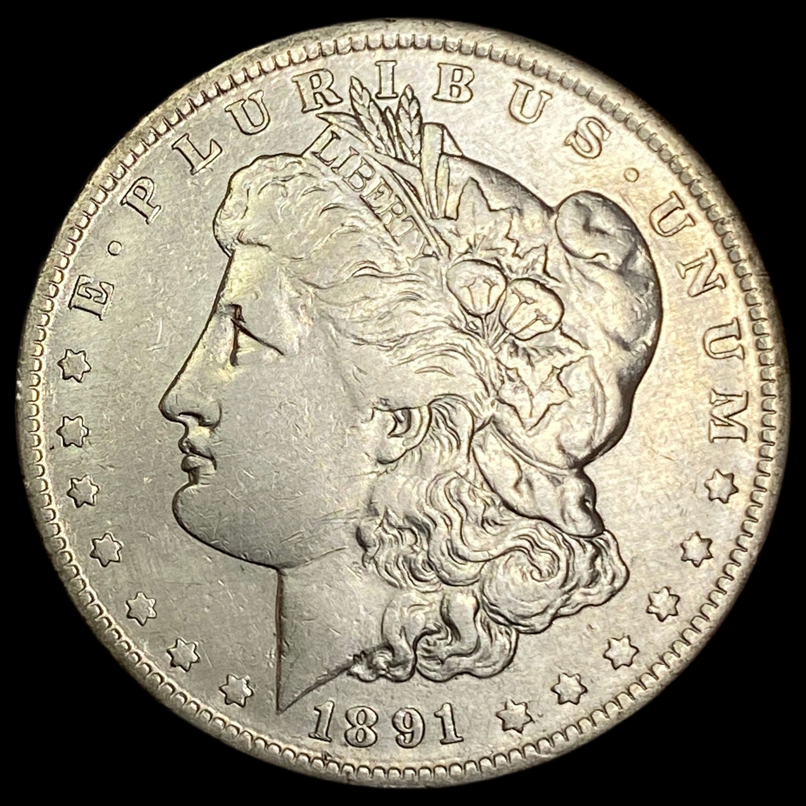 1891-O Silver Morgan Dollar LIGHTLY CIRCULATED (1 of 2)