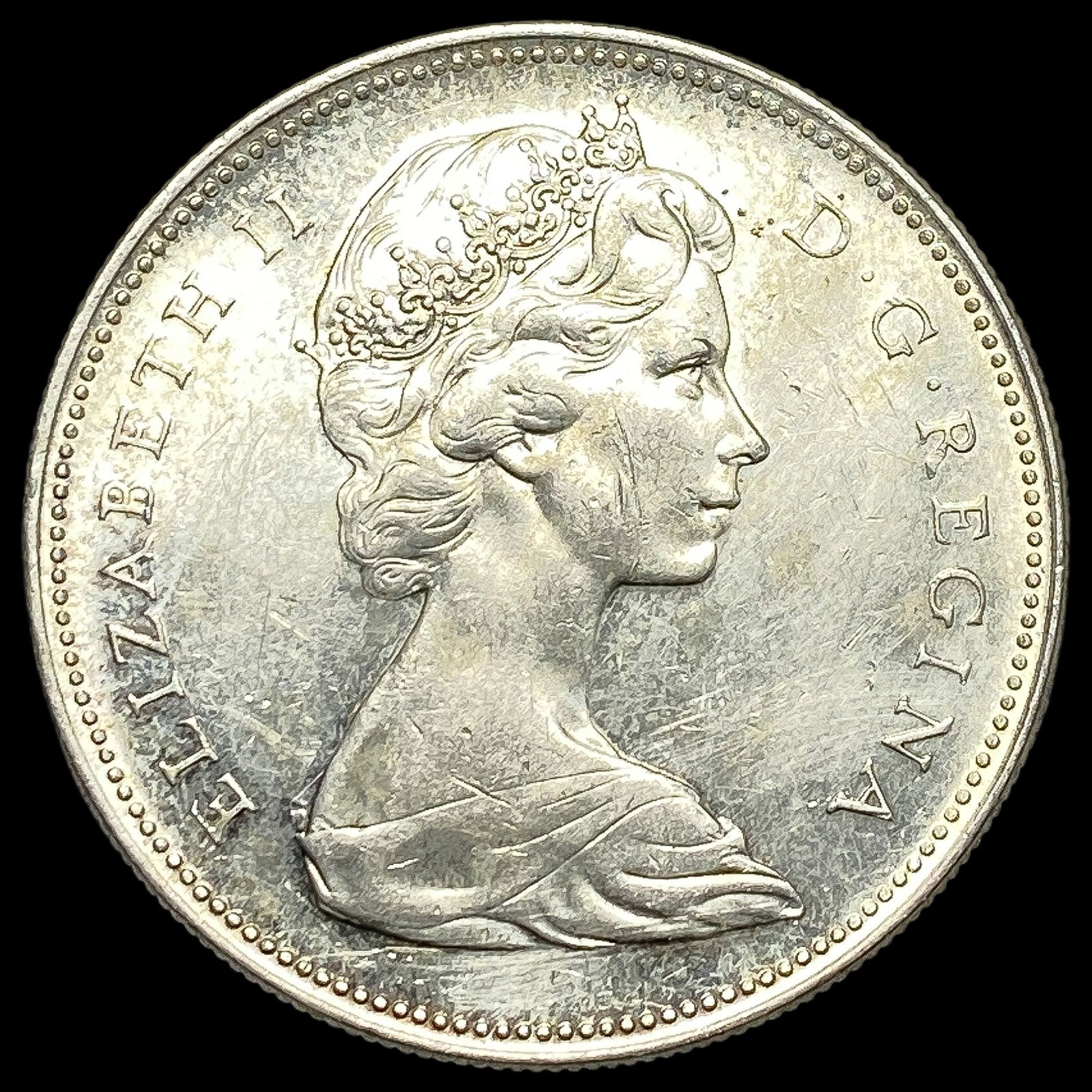 1966 Silver Dollar Canada Canoe UNCIRCULATED: 1966 Silver Dollar Canada Canoe UNCIRCULATED